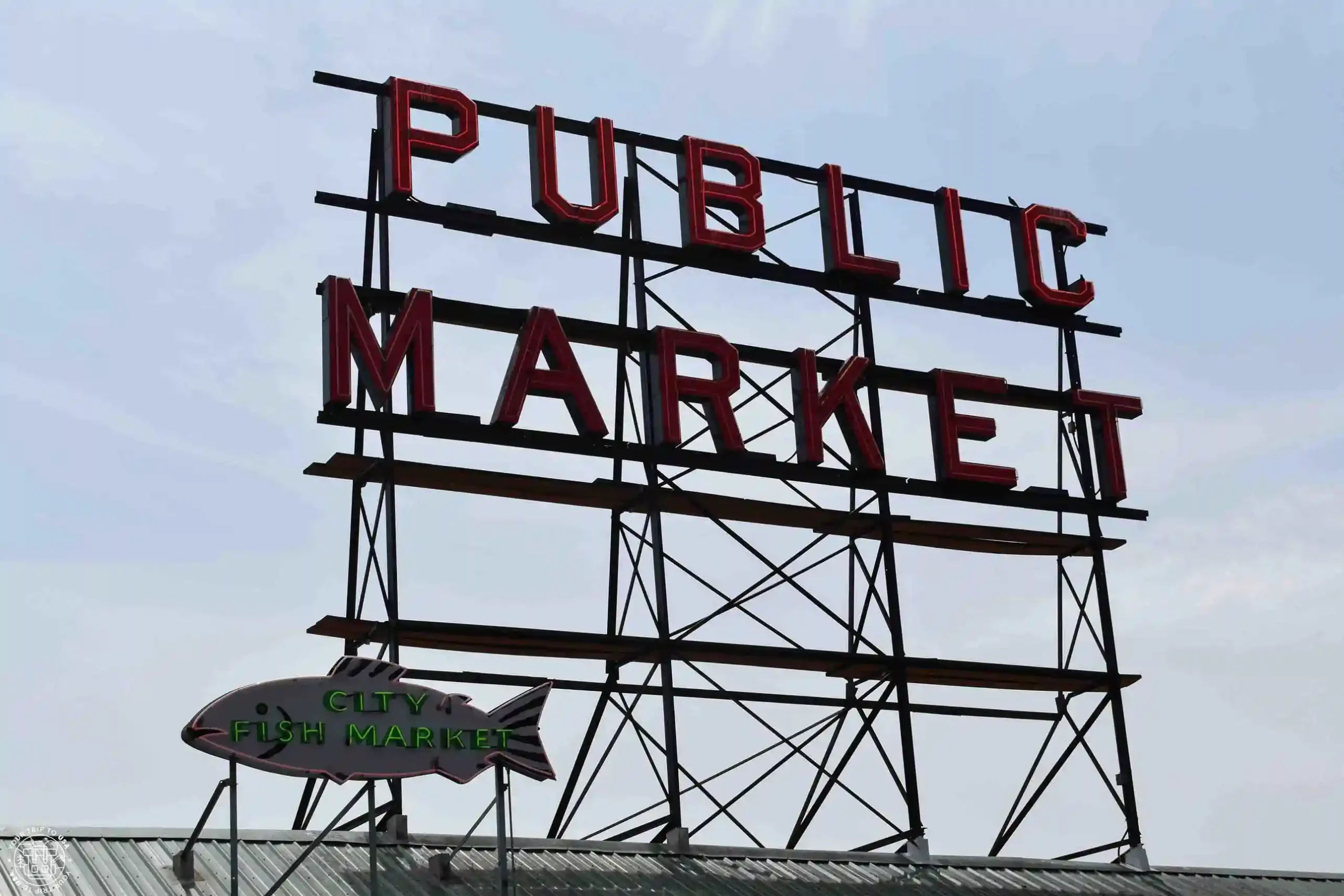 Pike Place Market, downtown Seattle