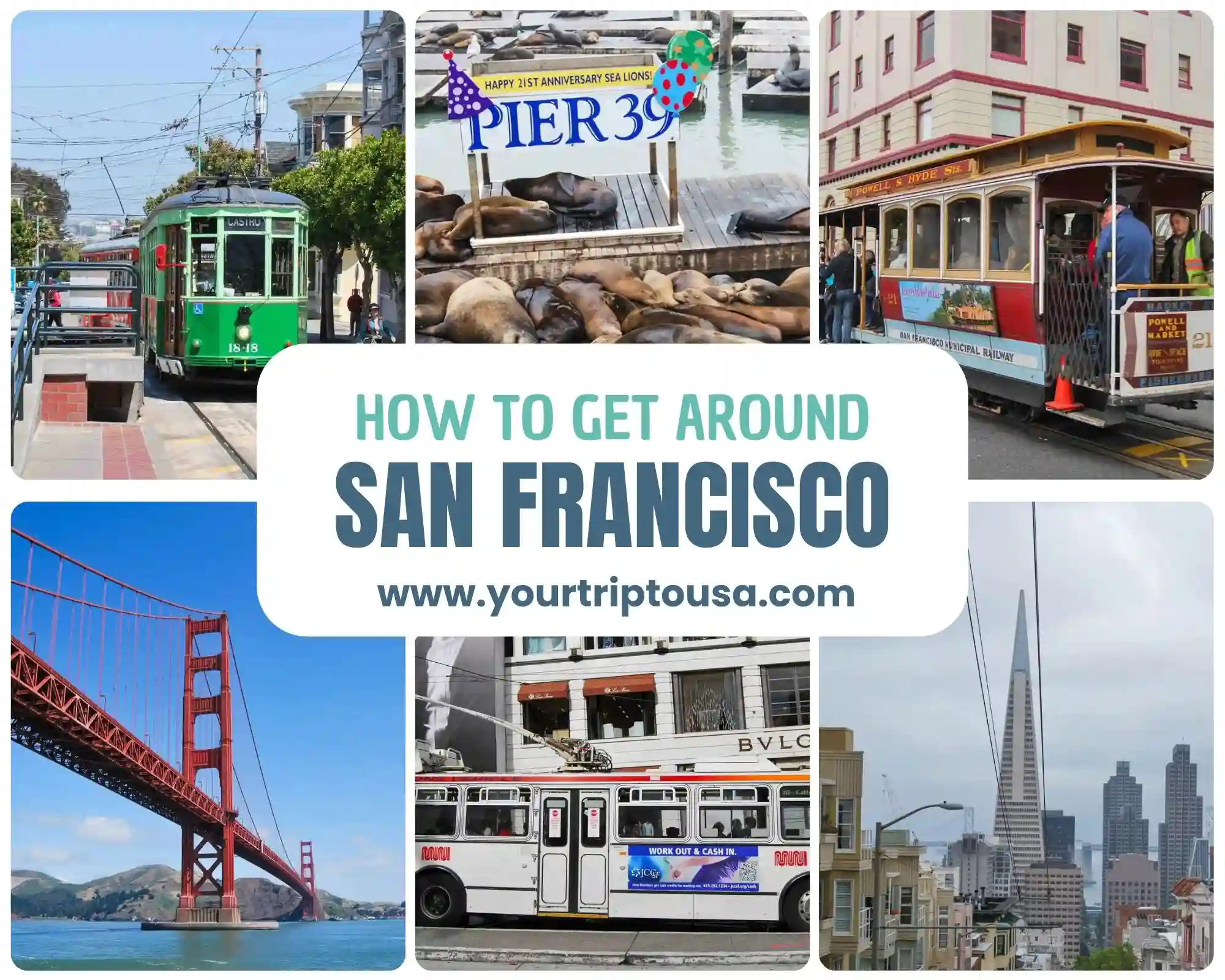 How get around San Francisco