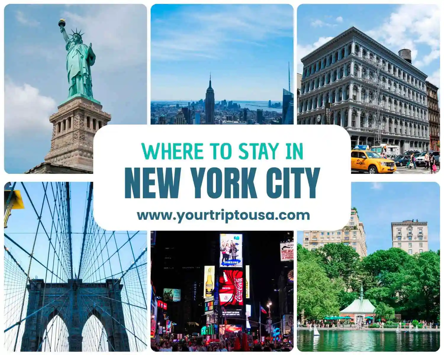 Places to stay in New York city