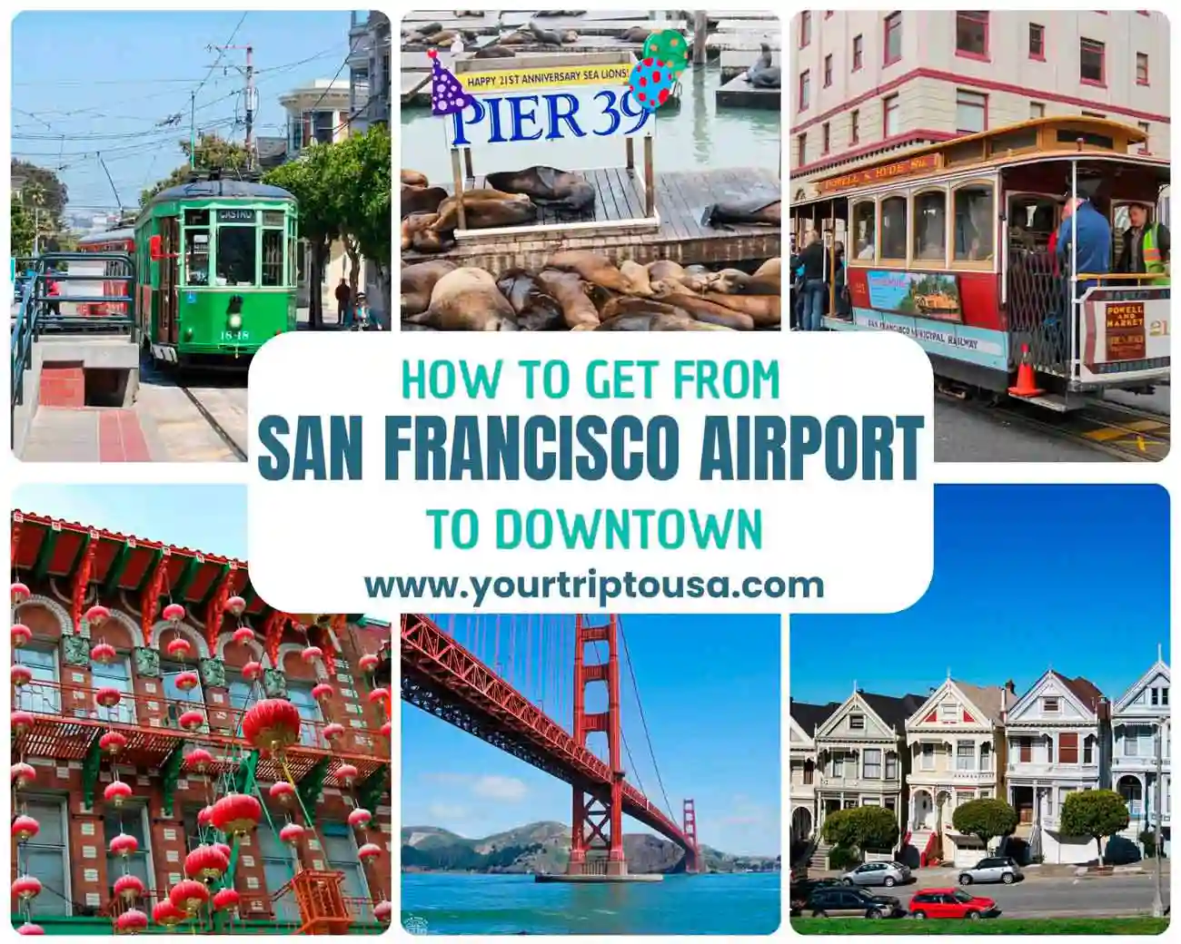 How to get from San Francisco airport to city center