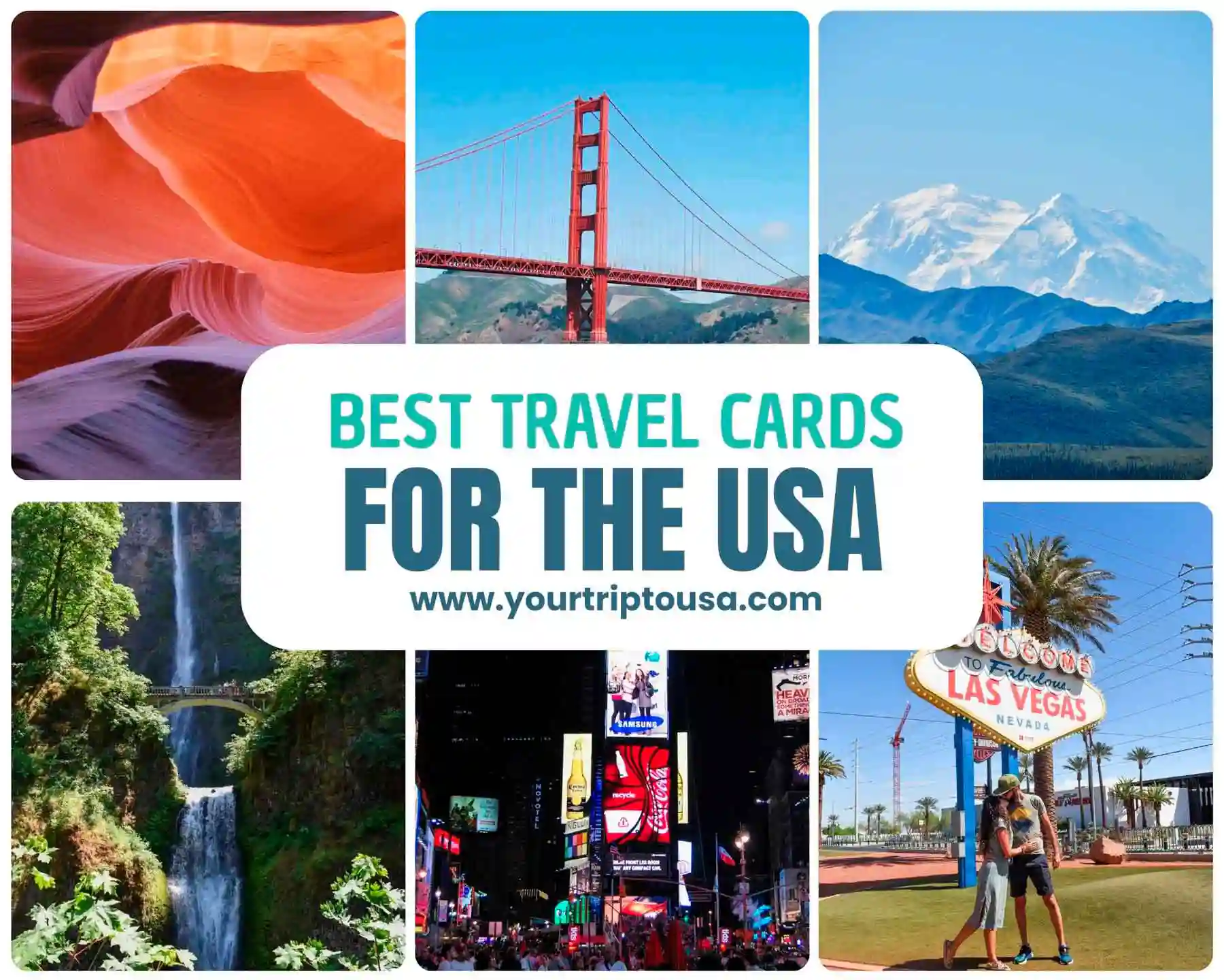 Cards for traveling to the USA