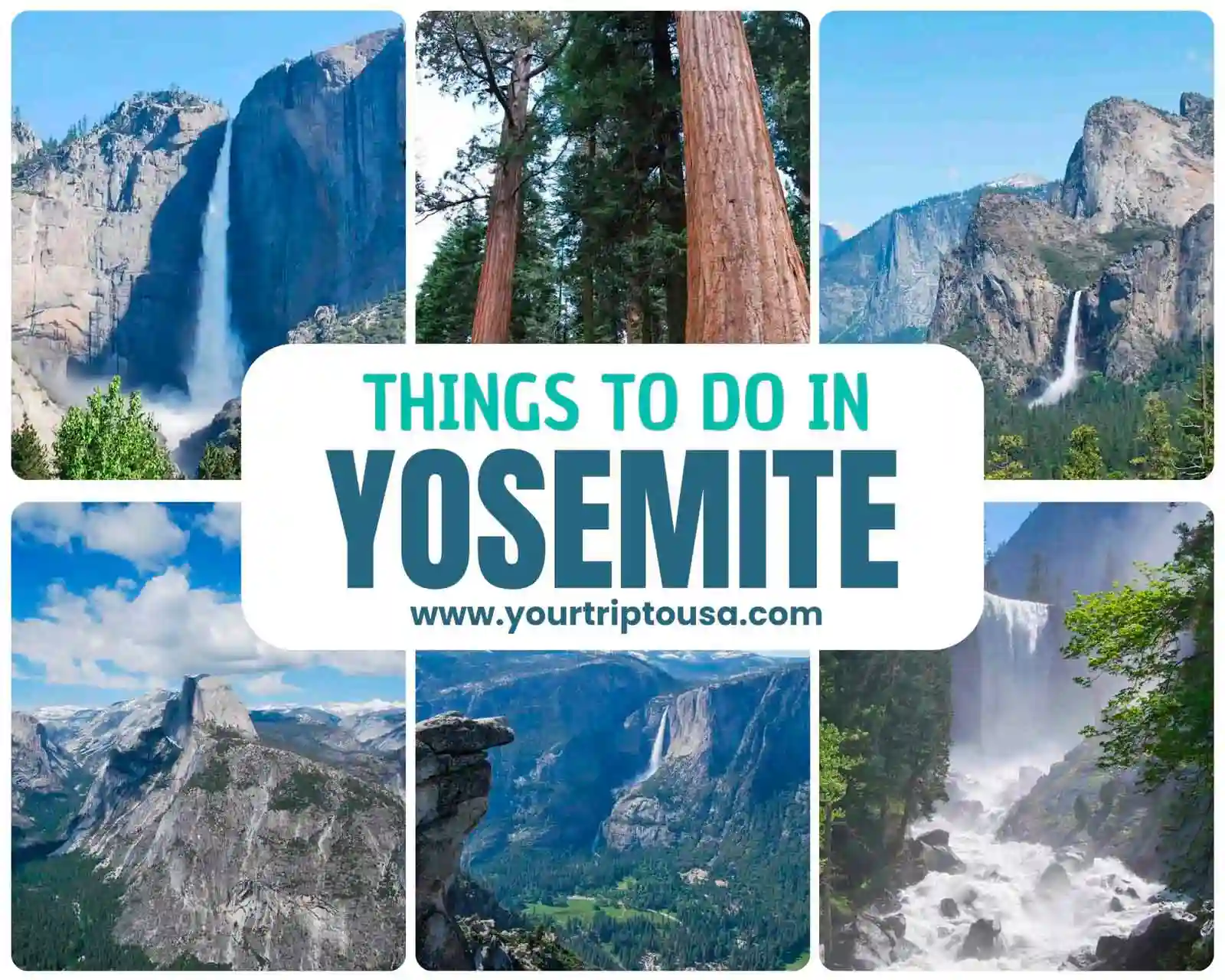 Things to see in Yosemite