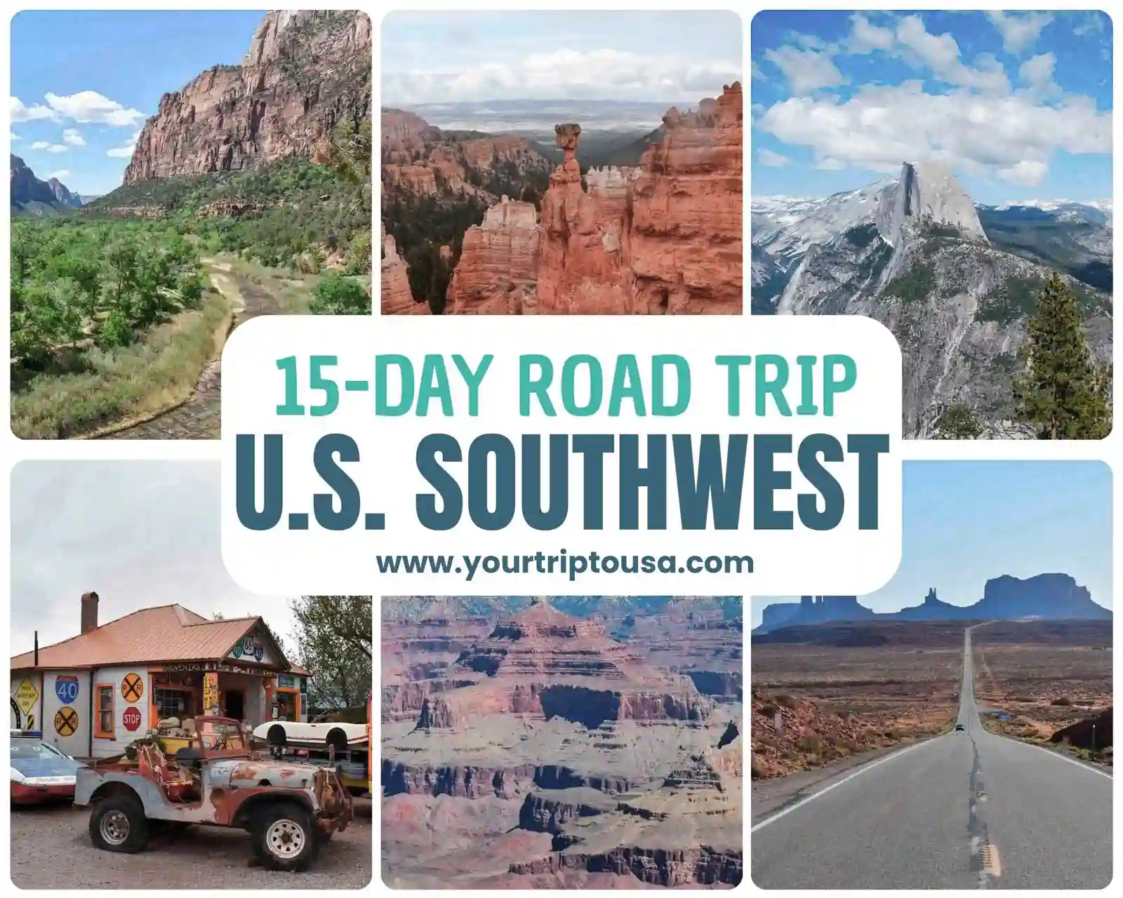 15-day U.S. Southwest Itinerary