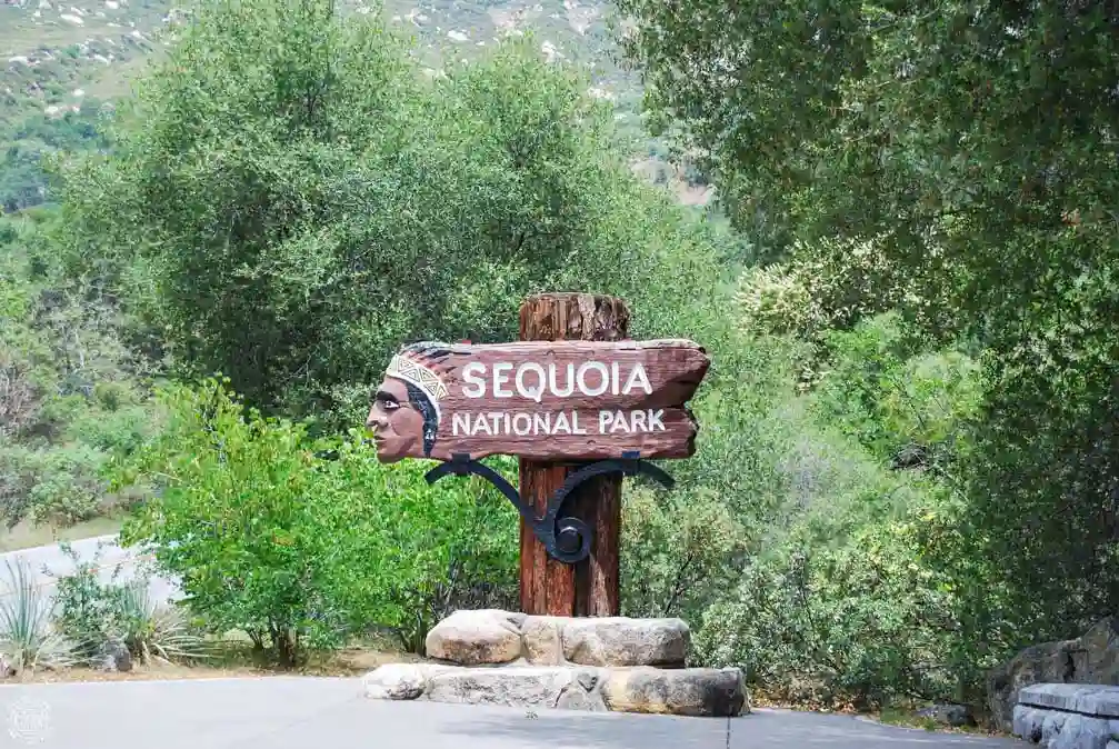 Accesos al Sequoia National Park