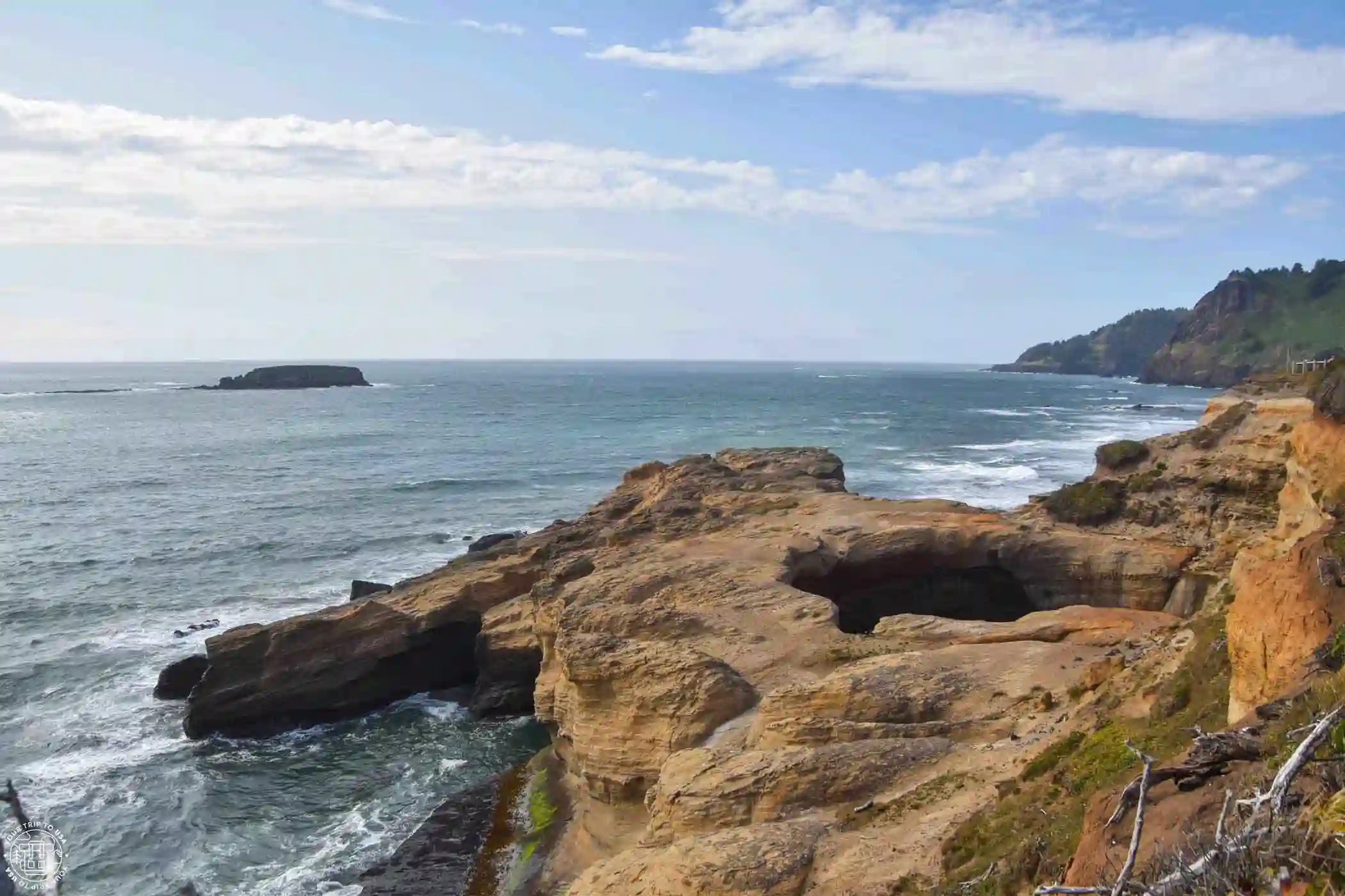 Devil's Punchbowl, Costa de Oregón