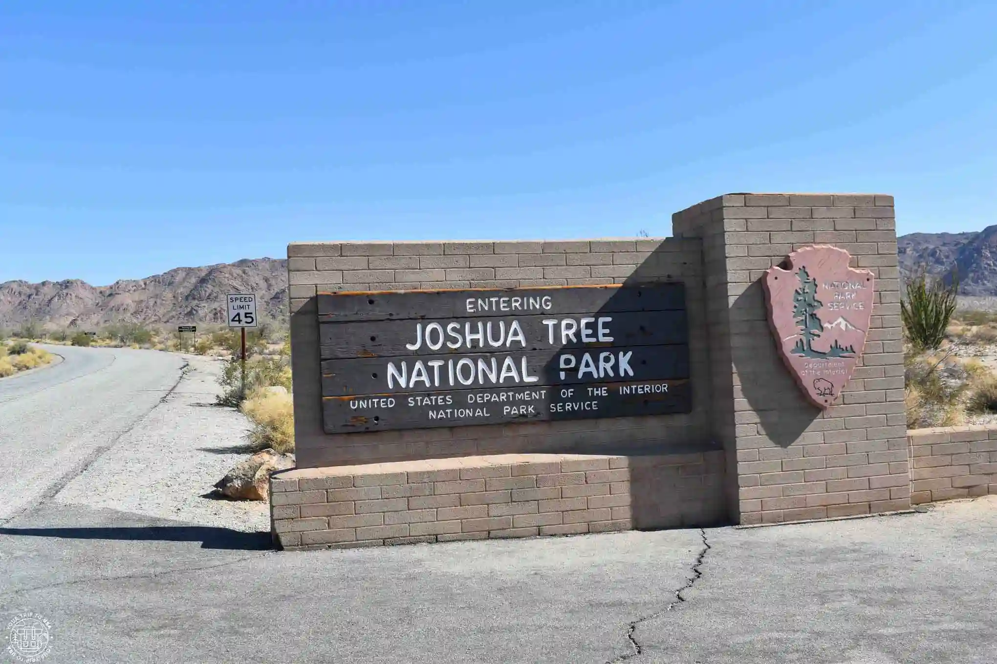 Joshua Tree entrances