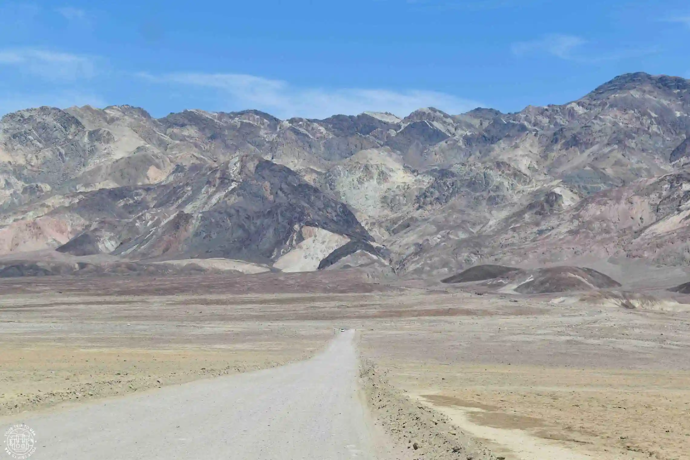 Roads in Death Valley