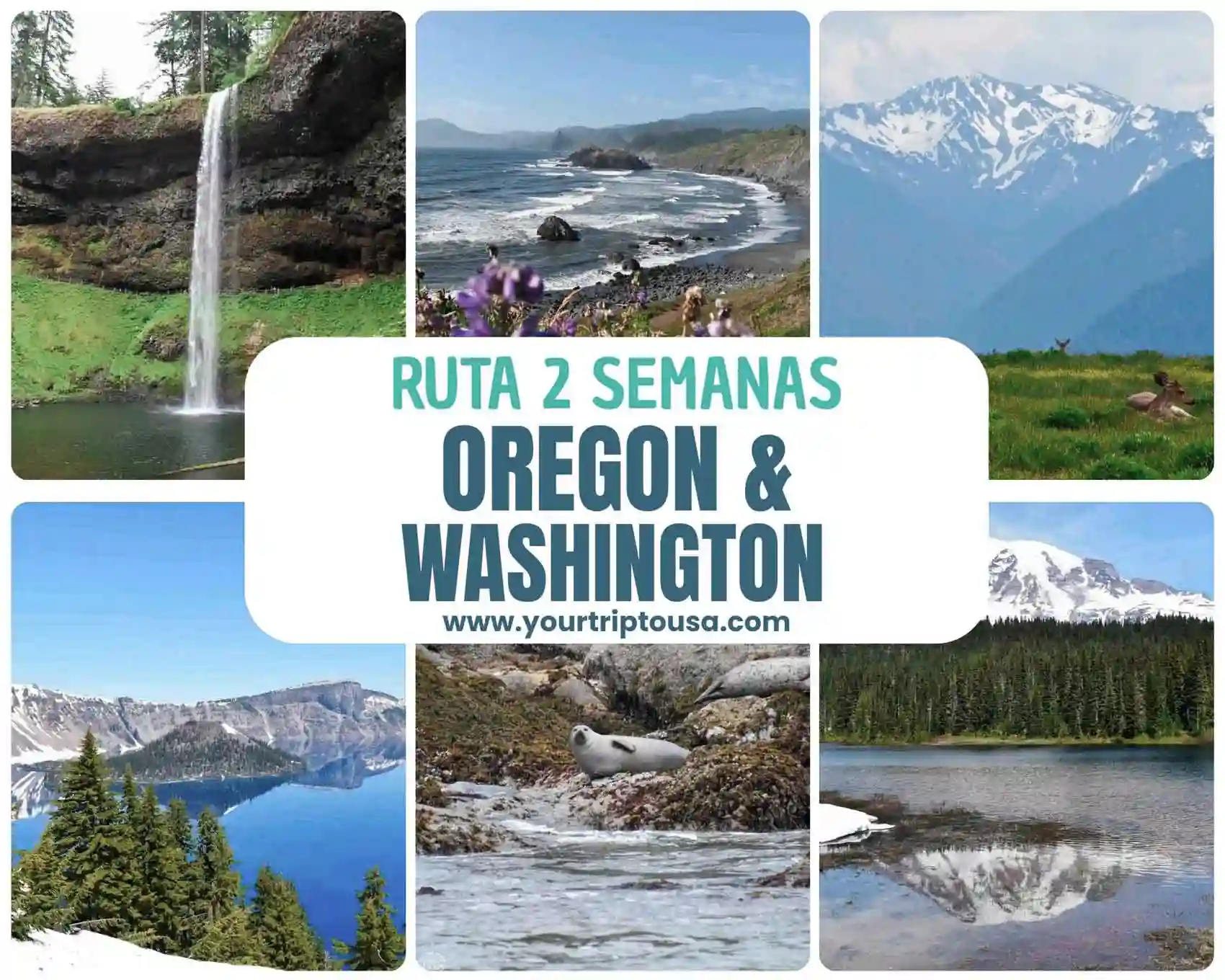 Itinerario por Oregon y Washington