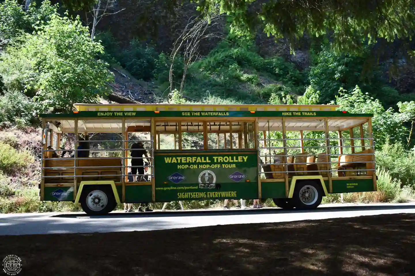 Waterfall Trolley, Columbia River Gorge