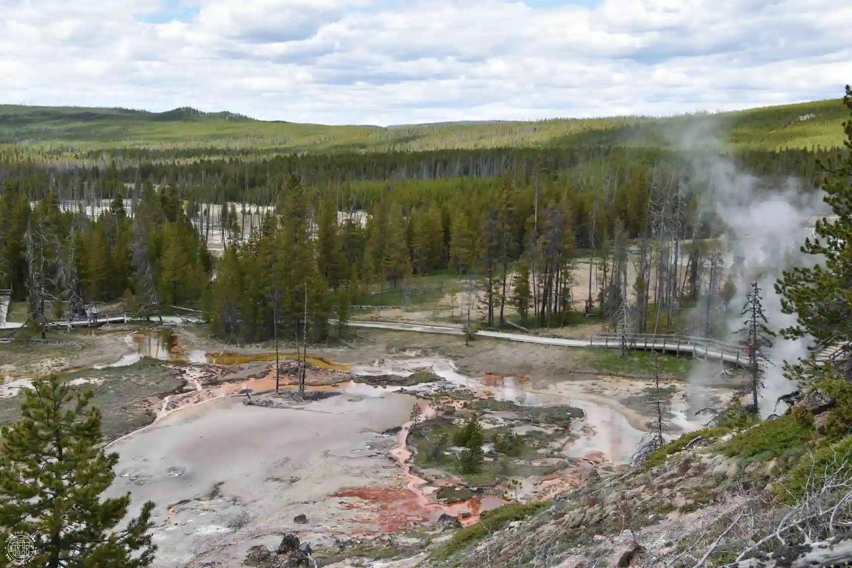 Artitsts Paint Pots, Yellowstone National Park