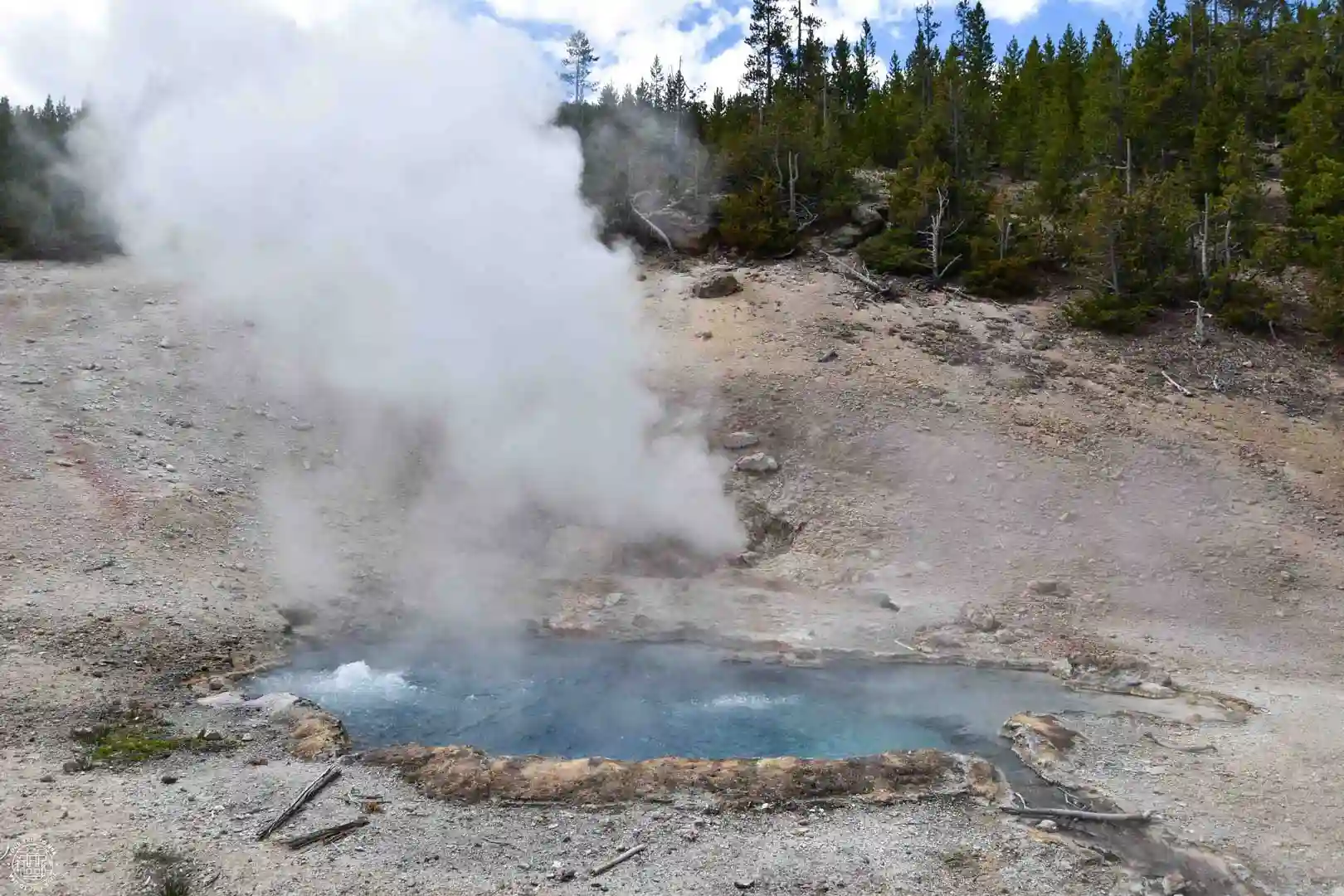 Beryl Spring, Yellowstone National Park