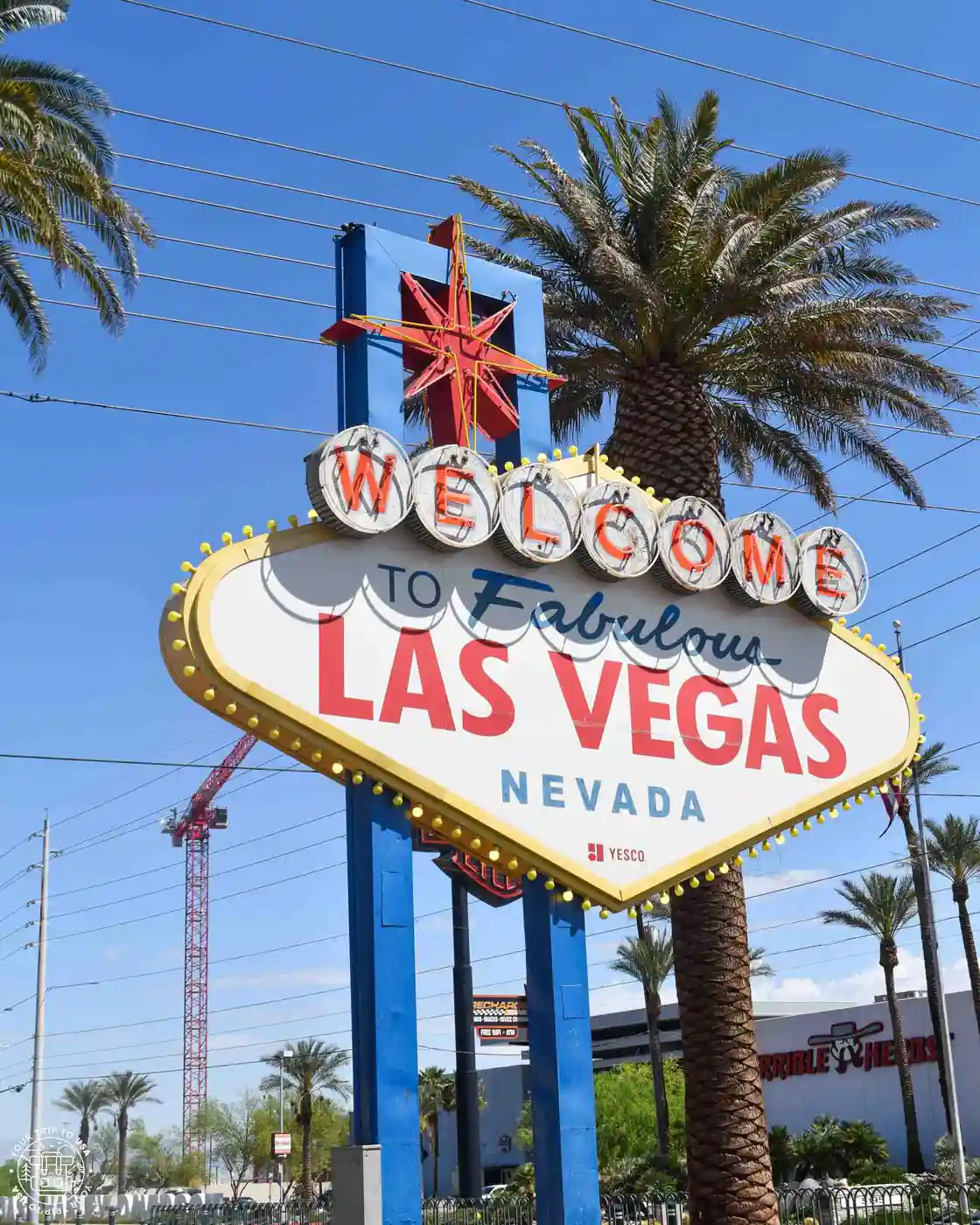 Carte de Welcome to Las Vegas