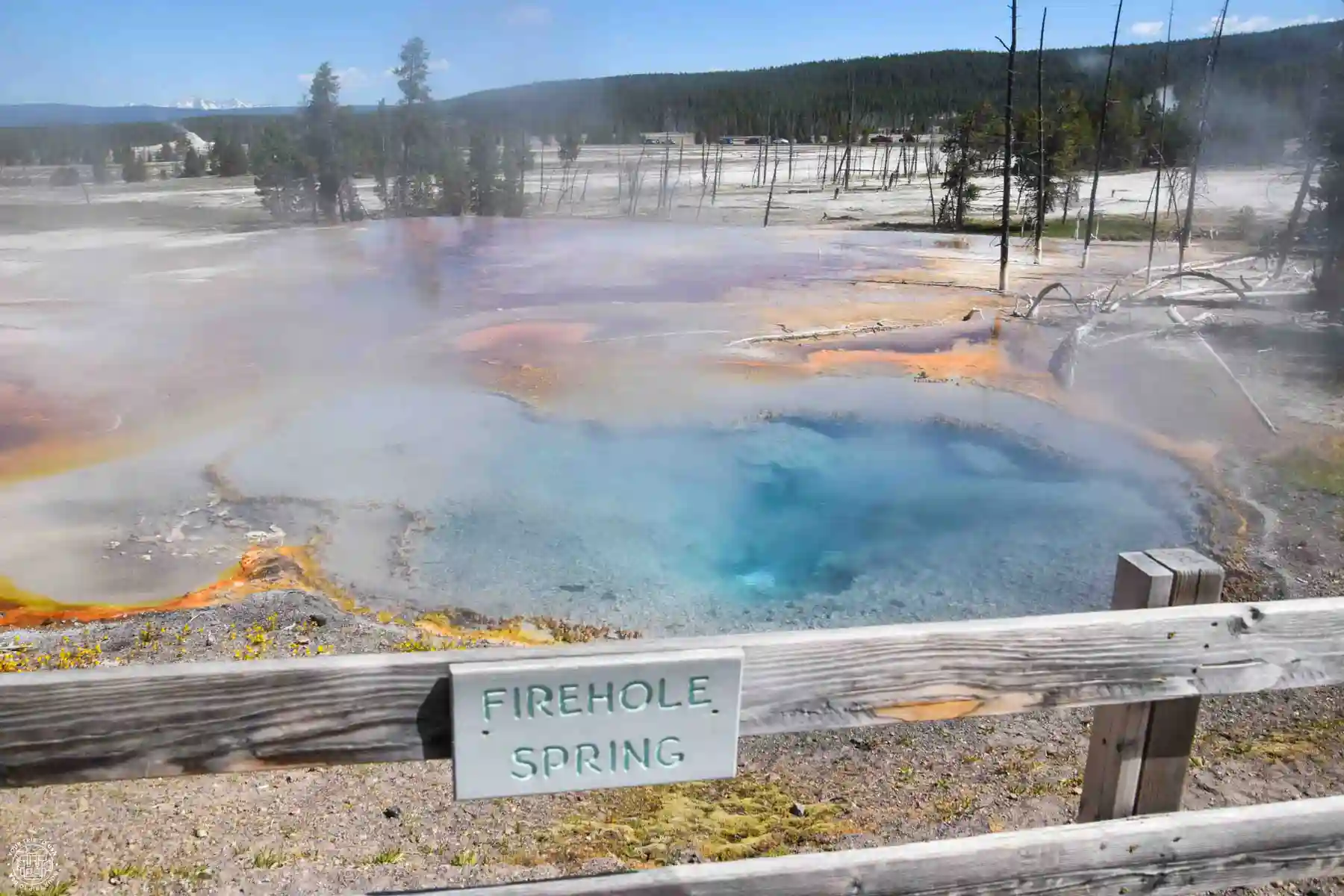 Firehole Spring, Lower Geyser Basin, Yellowstone National Park