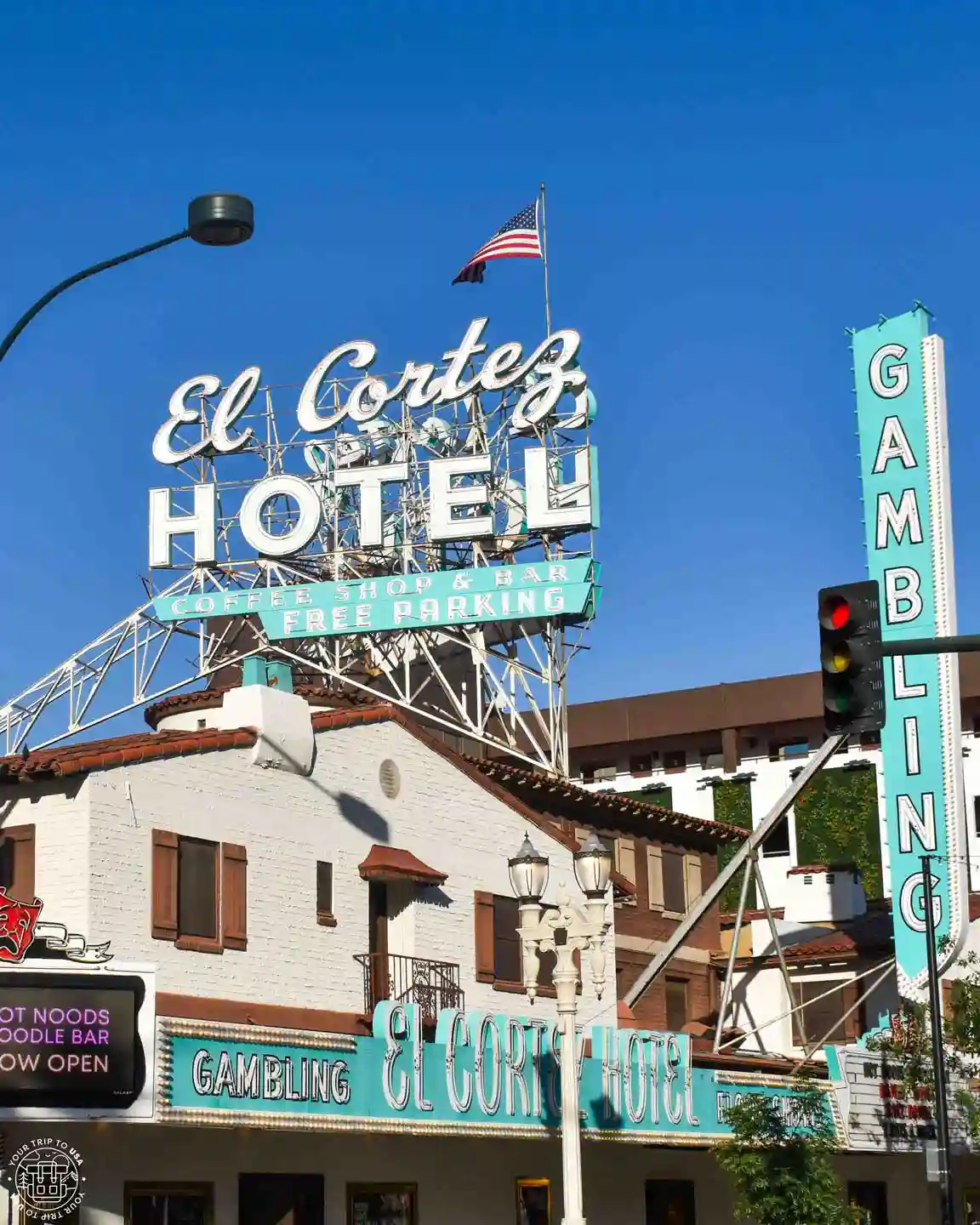 Hotel histórico en Fremont Street