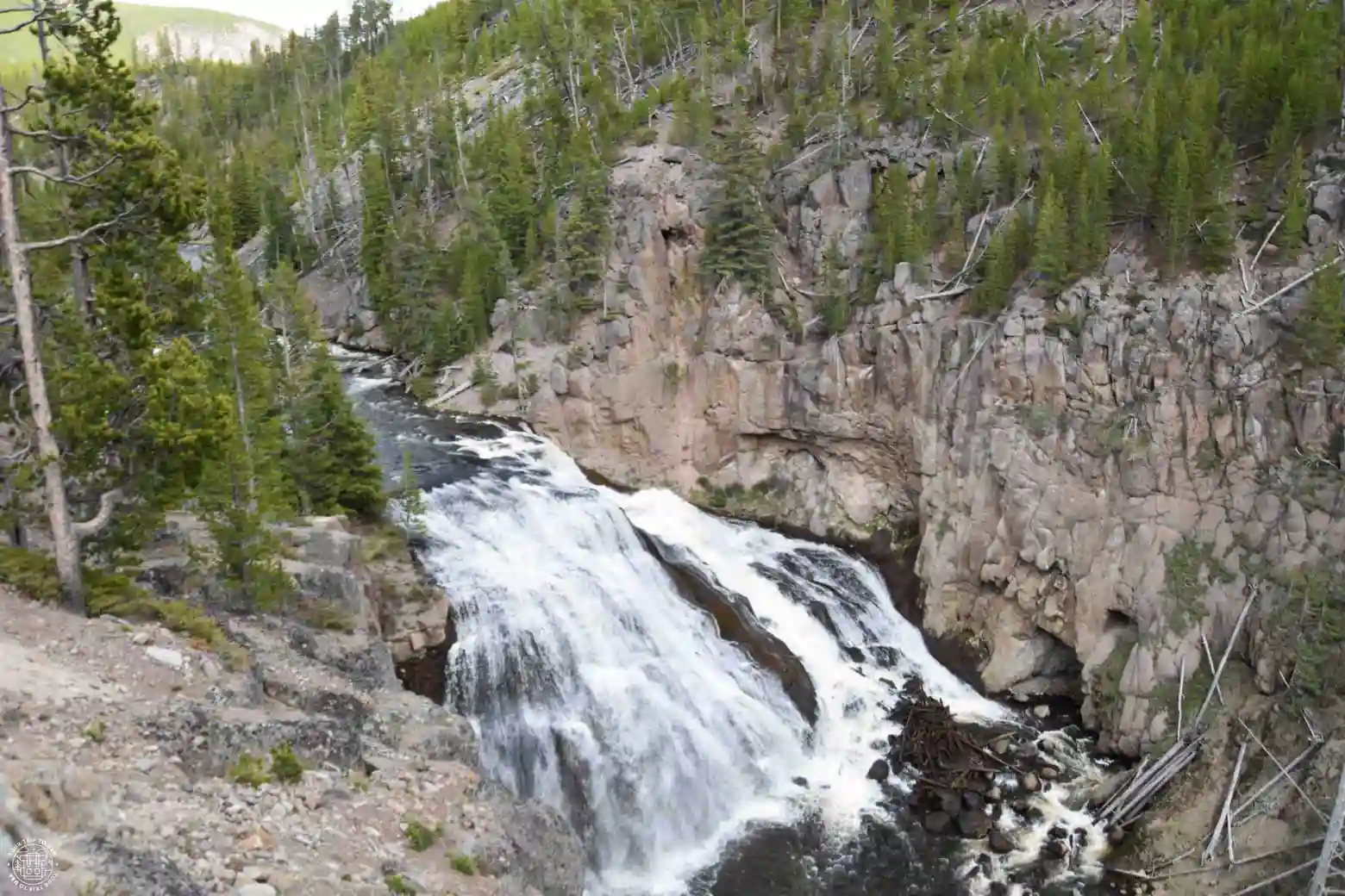 Gibbon Falls, Yellowstone National Park