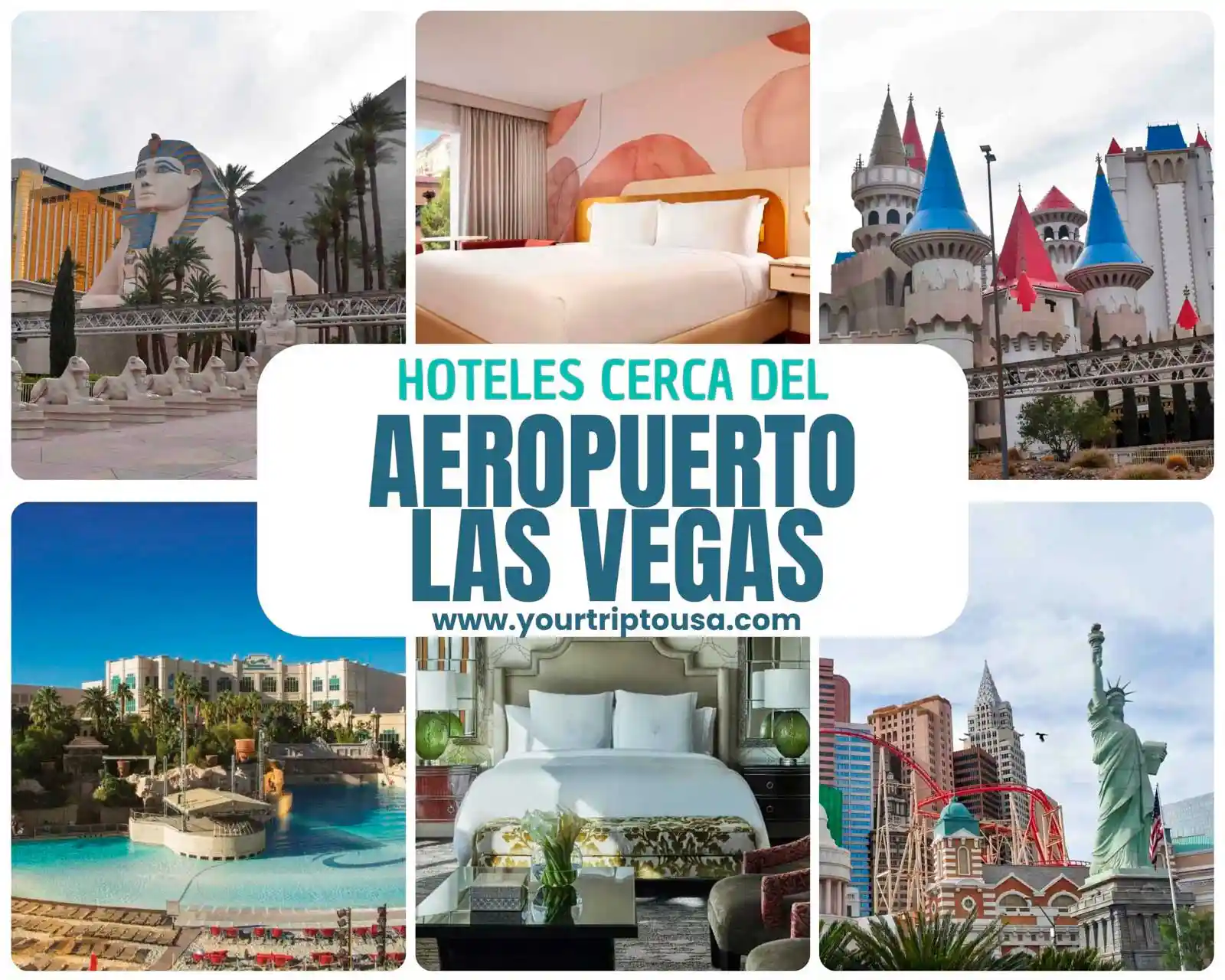 Hoteles aeropuerto Las Vegas