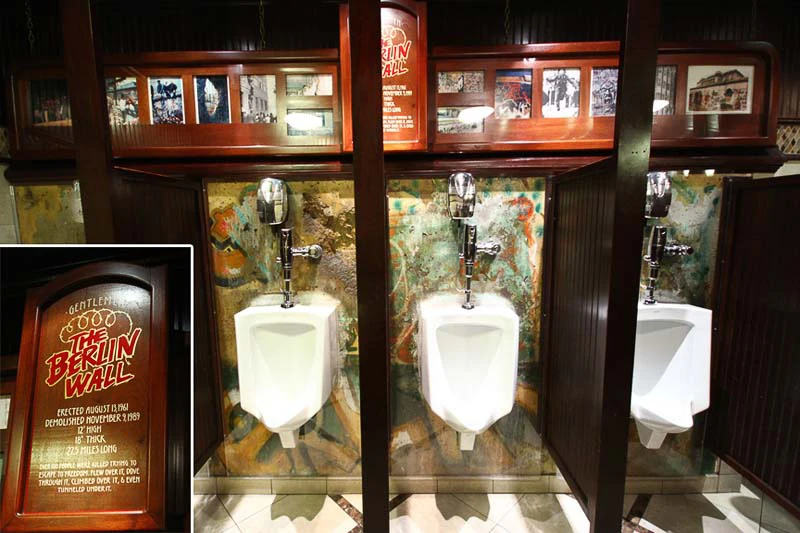 Muro de Berlín en el Main Street Station