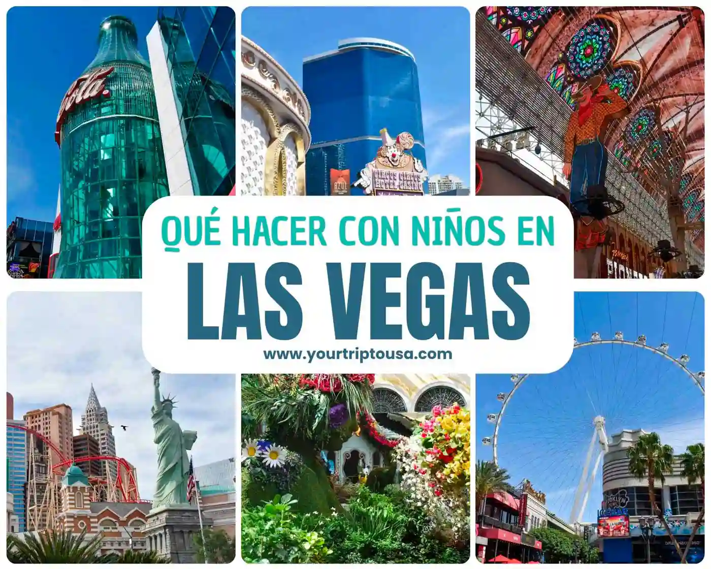 Qué hacer en las Vegas en familia