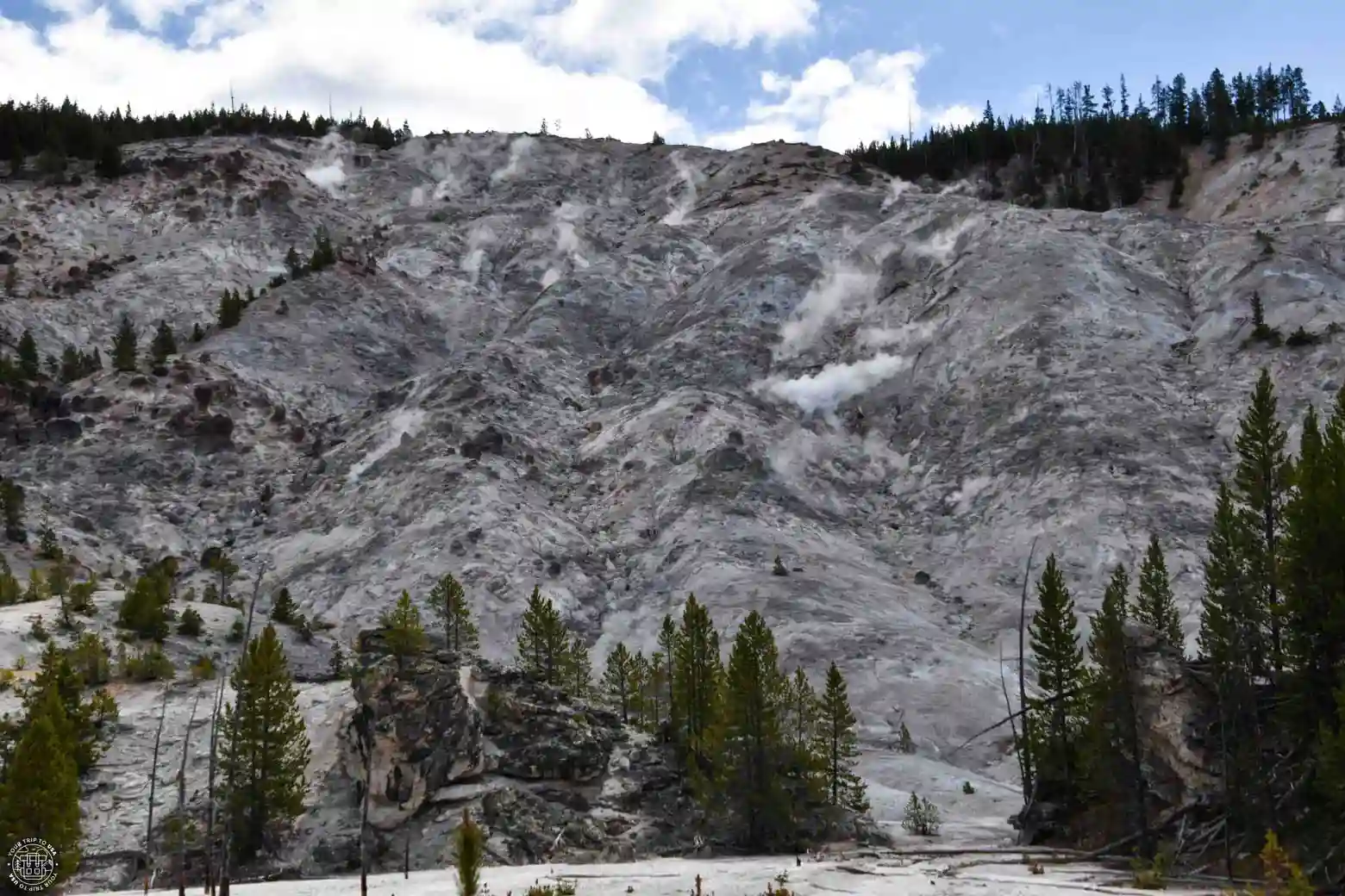 Roaring Mountain, Yellowstone National Park