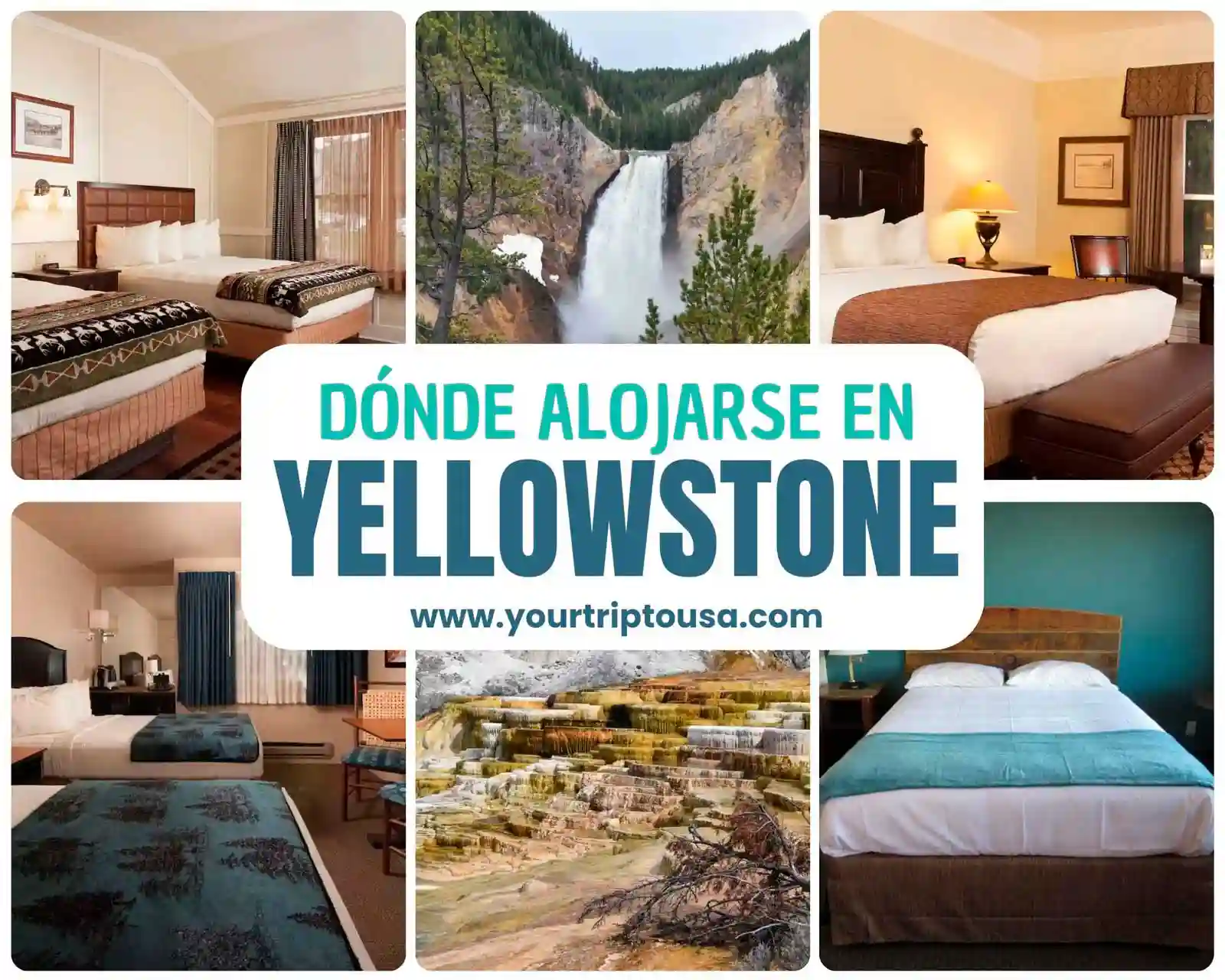 Dónde alojarse en Yellowstone