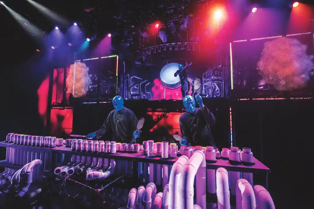 Blue Man Group, show en Las Vegas