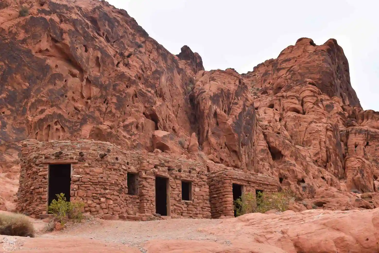 Cabinas históricas en Valley of Fire State Park