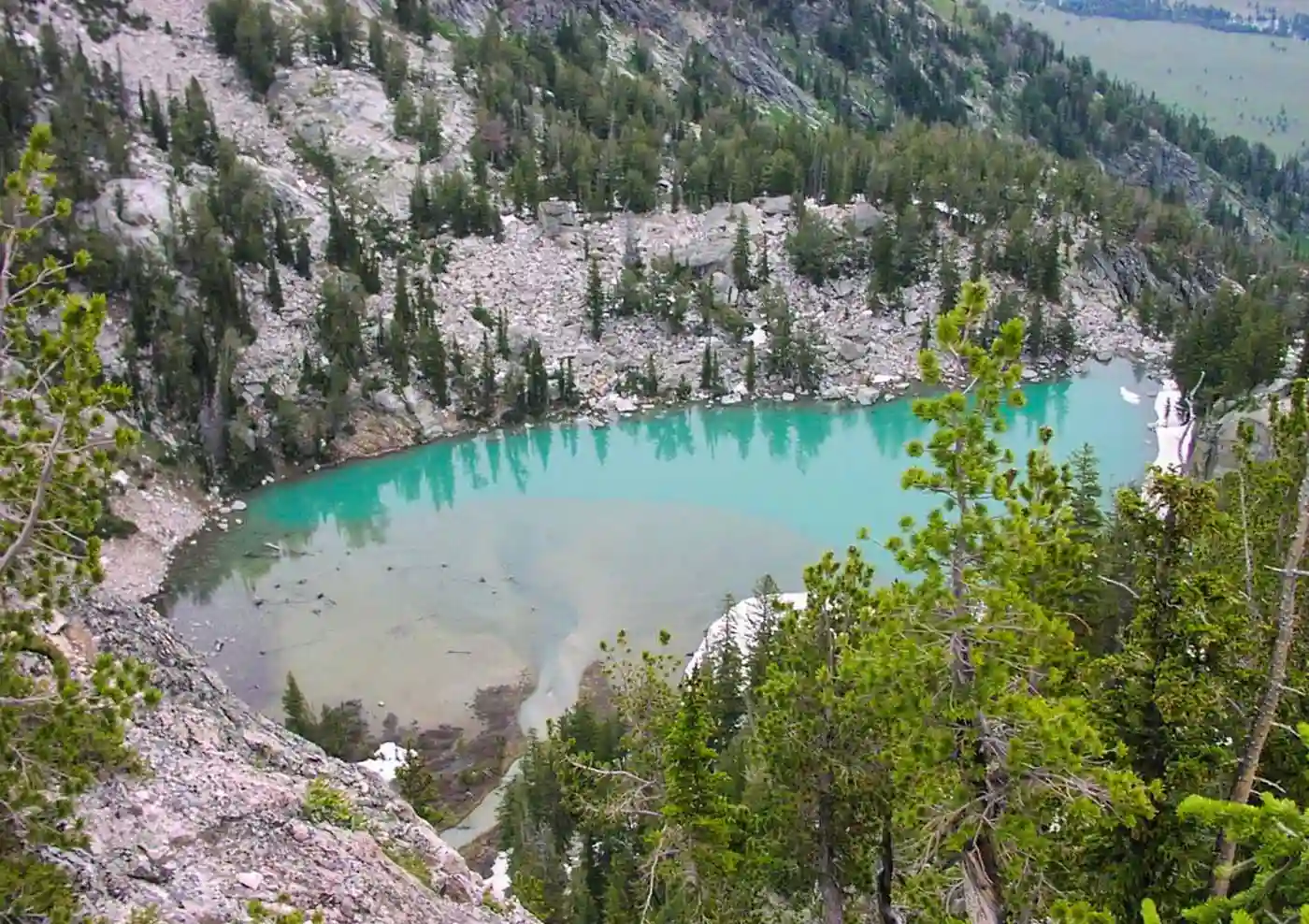 Delta Lake, Grand Teton