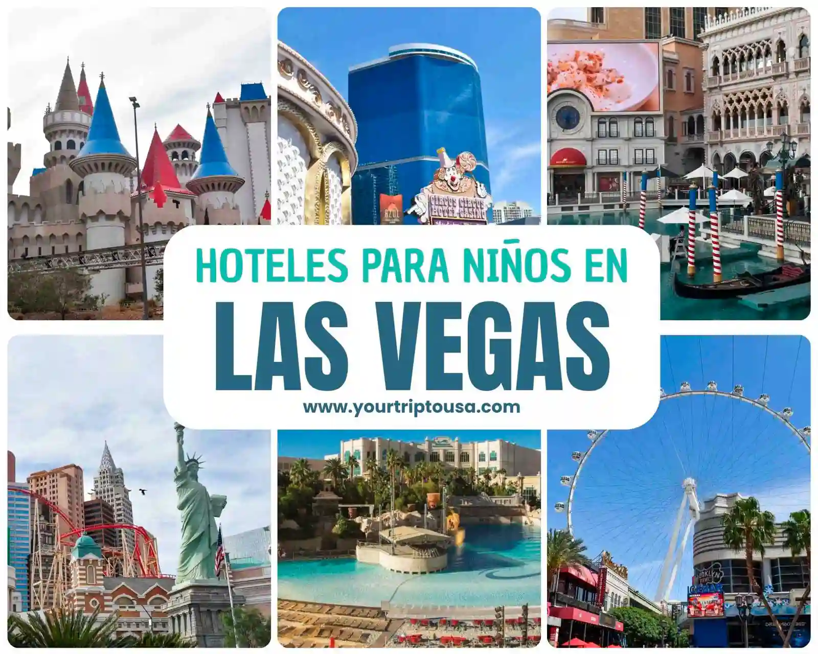 Hoteles para familias en Las Vegas