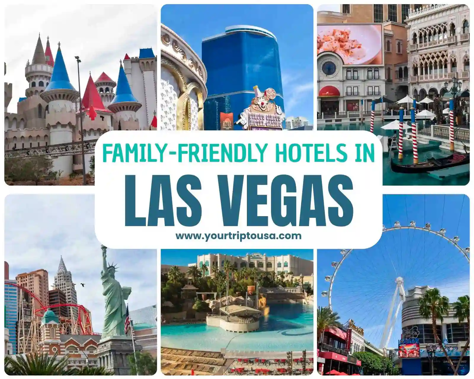 Kids-friendly hotels in Las Vegas