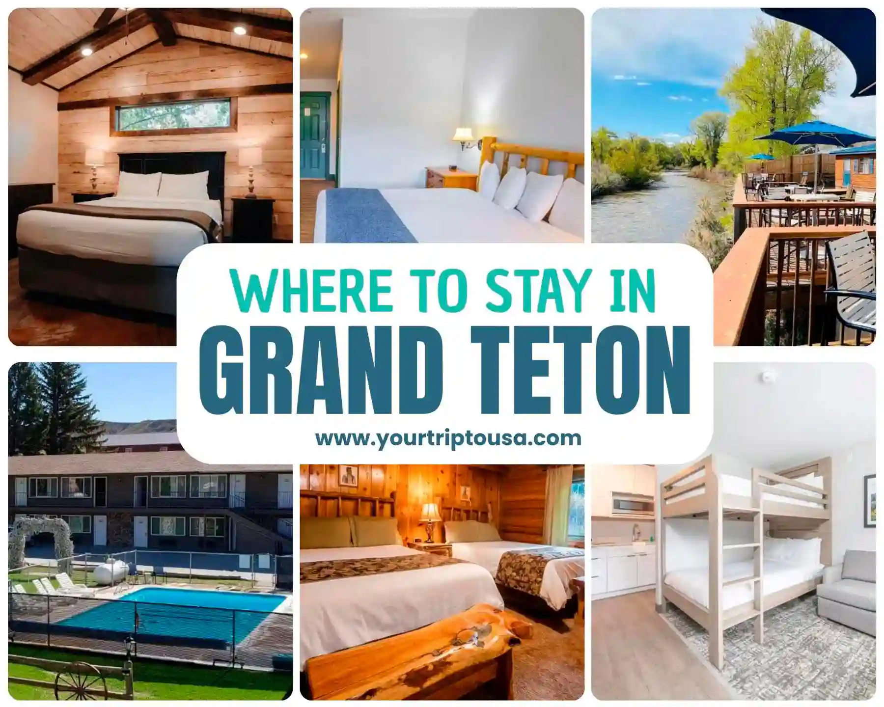 Accommodation in Grand Teton National Park