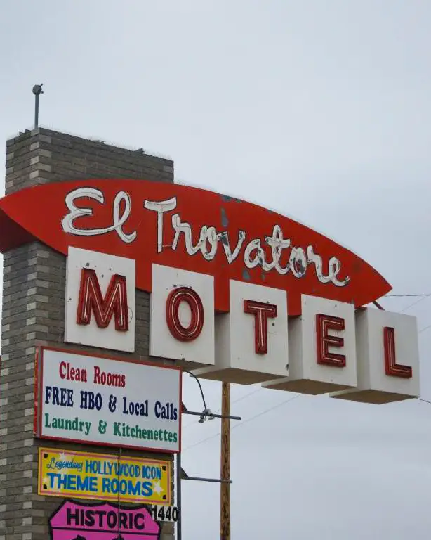 El Trovatore Motel, Ruta 66