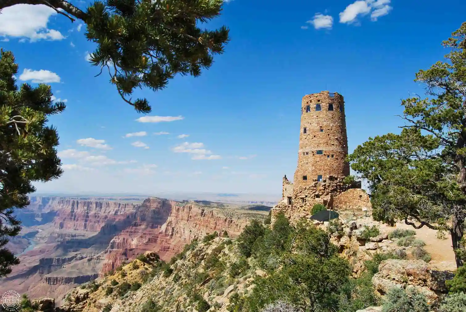 Desert View Watchtower, Gran Cañón