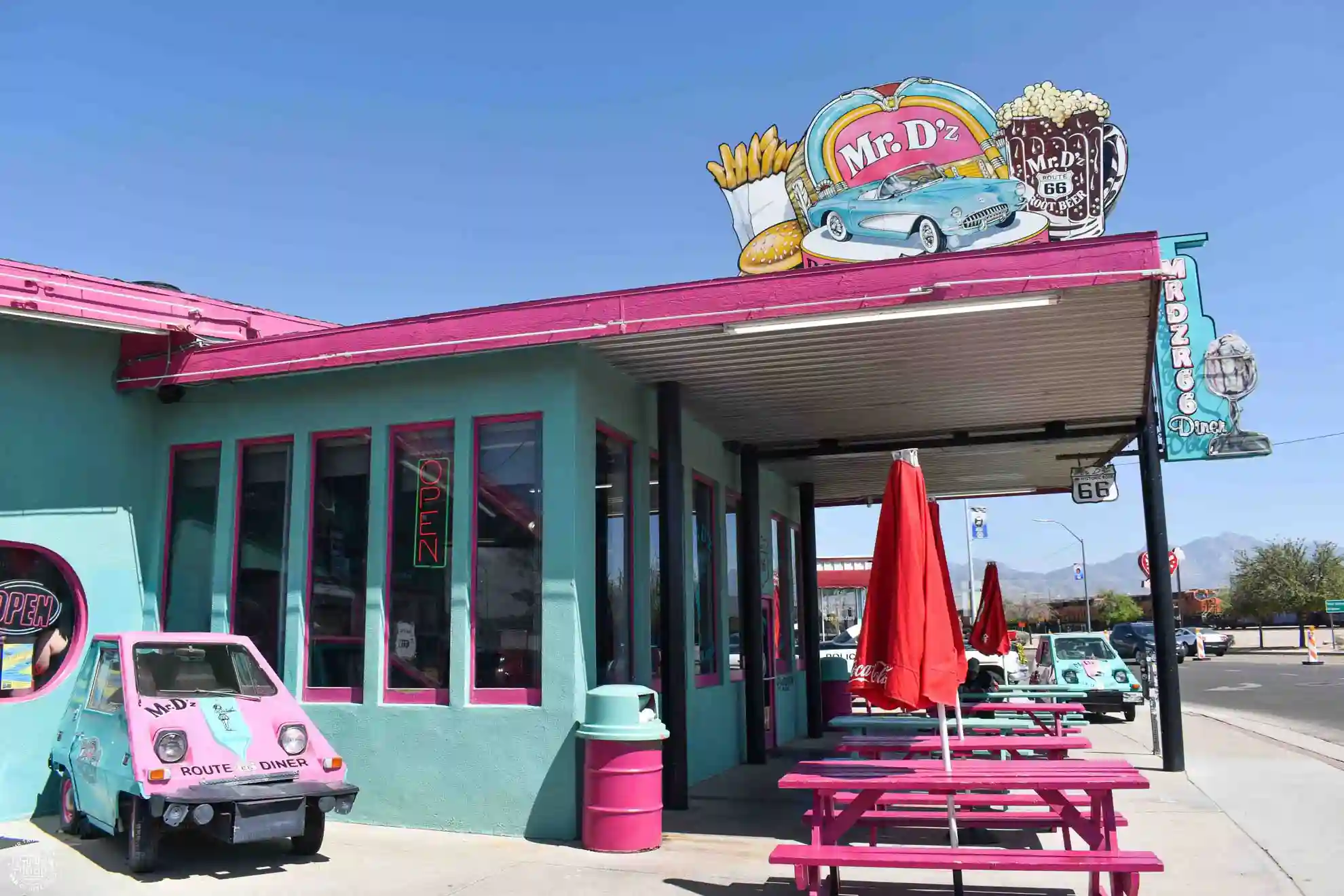 Mr. D's Diner and Kingman, Arizona
