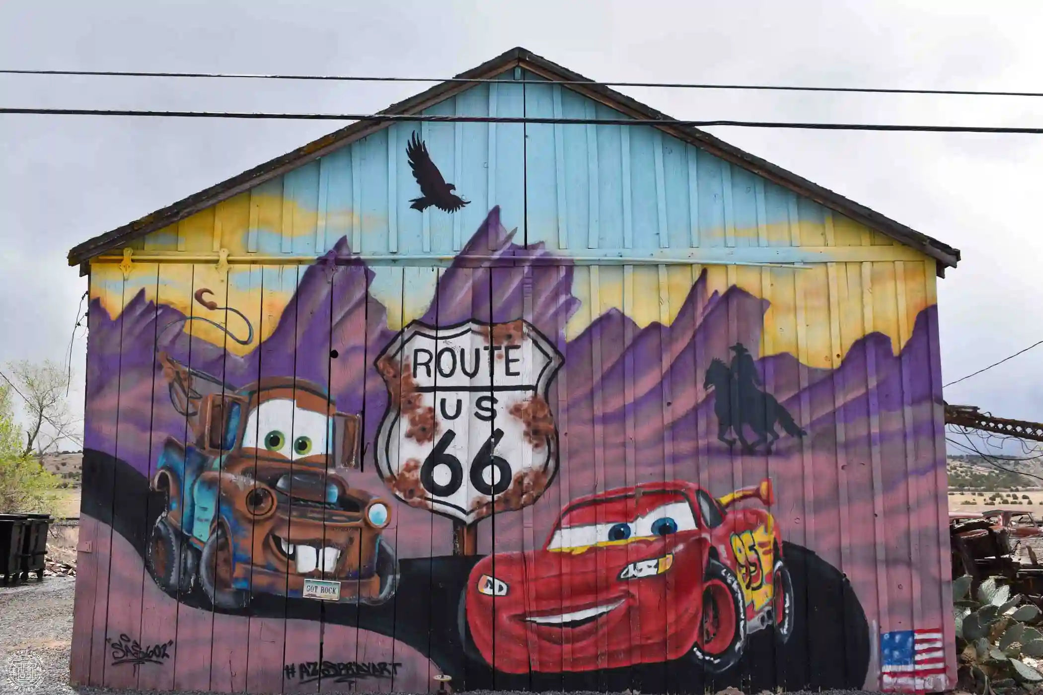 Mural de Cars, Seligman