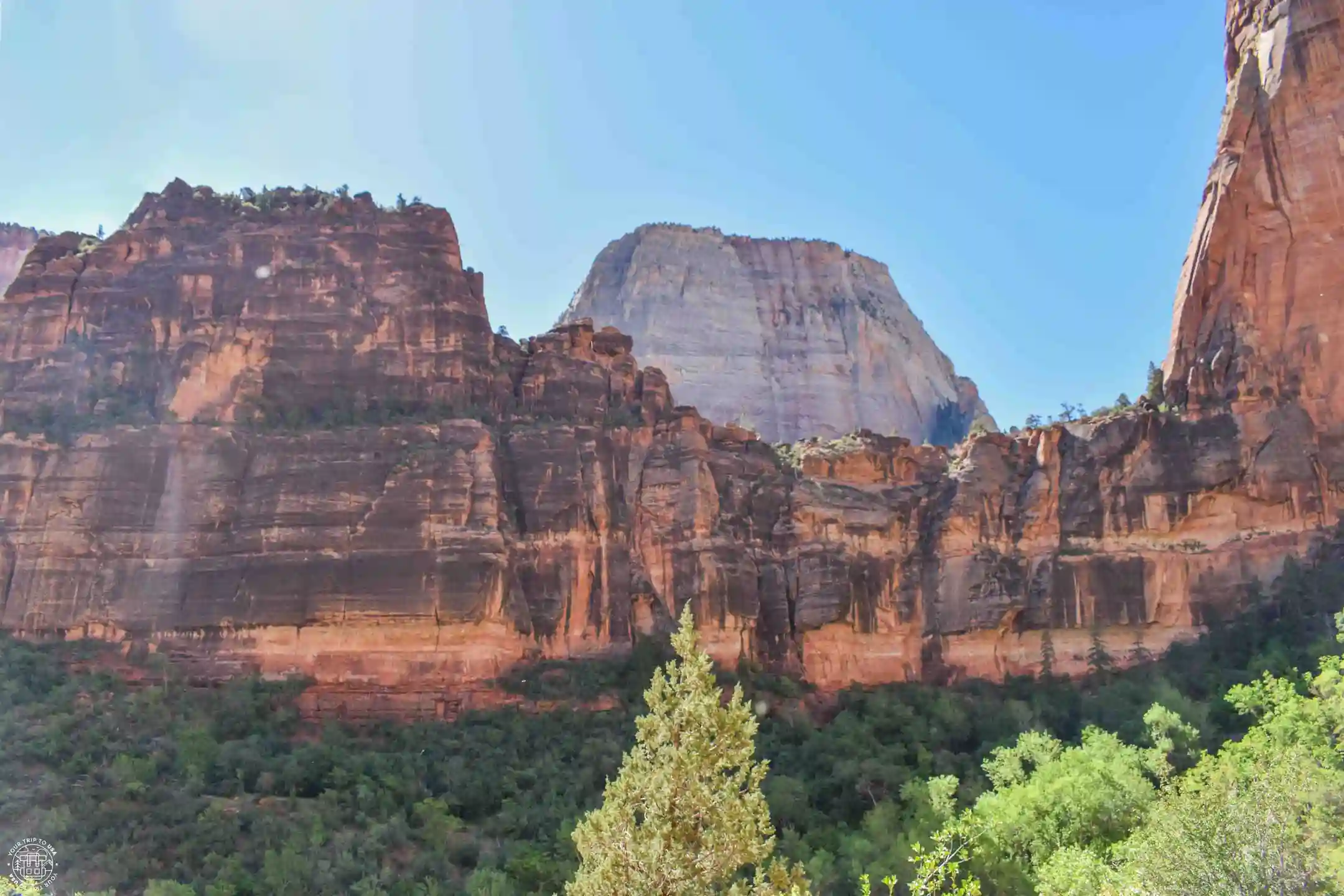 Great White Throne, Zion