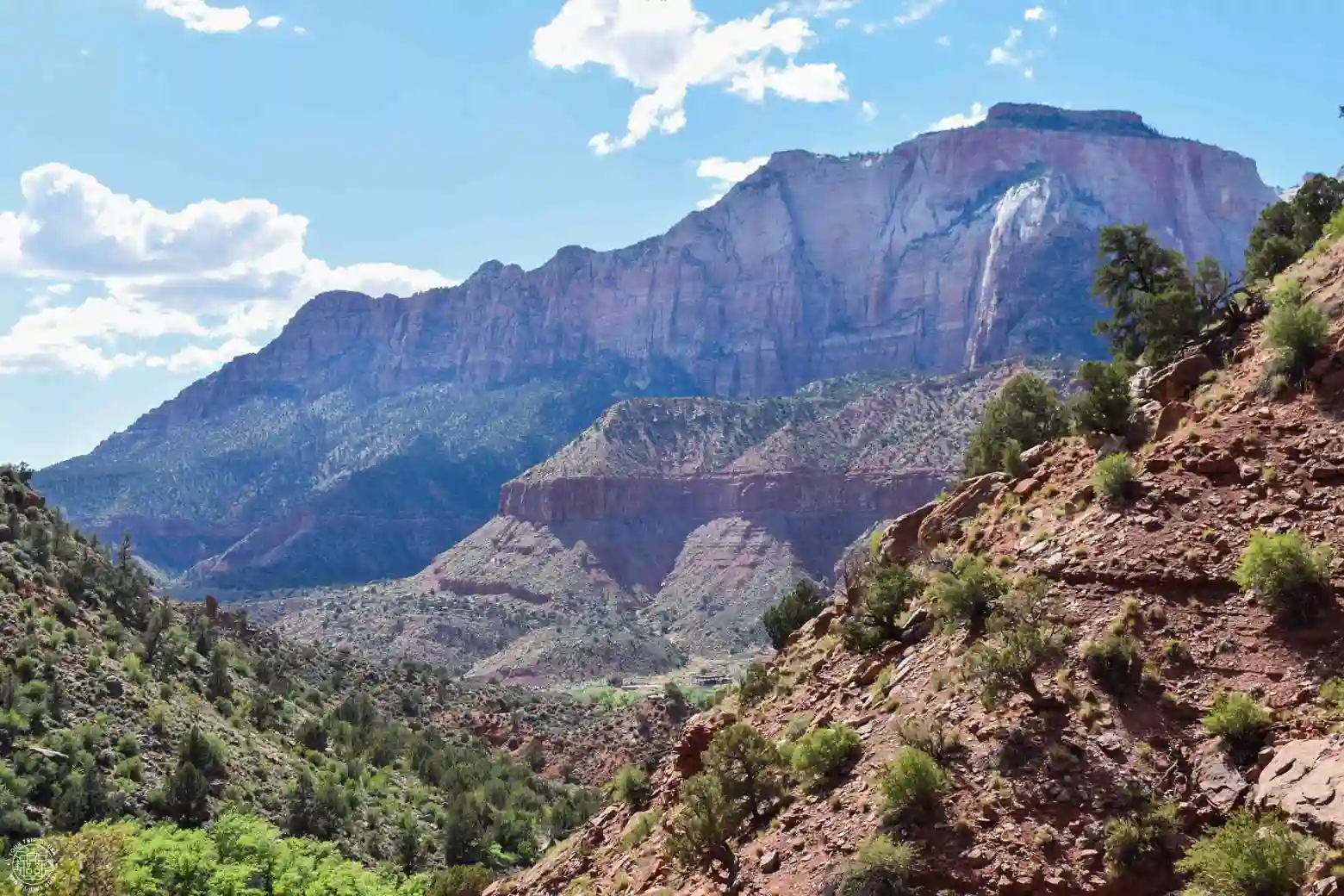 Montañas en el Parque Nacional Zion, Utah