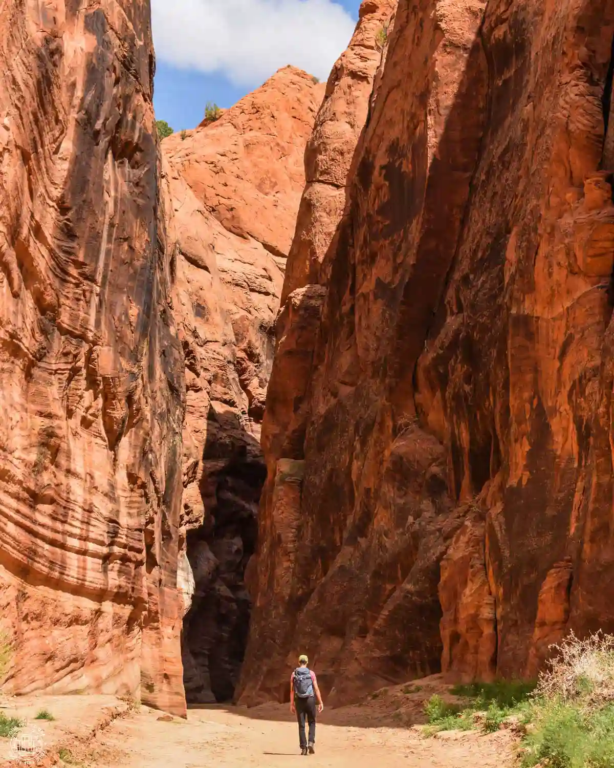 Buckskin Gulch, slot canyon cerca de Page