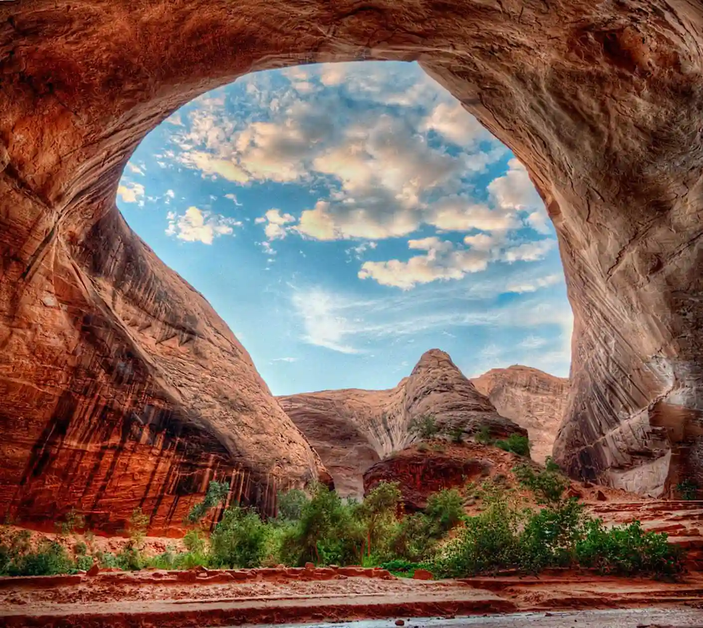 Jacob Hamblin Arch en Coyote Gulch, Escalante