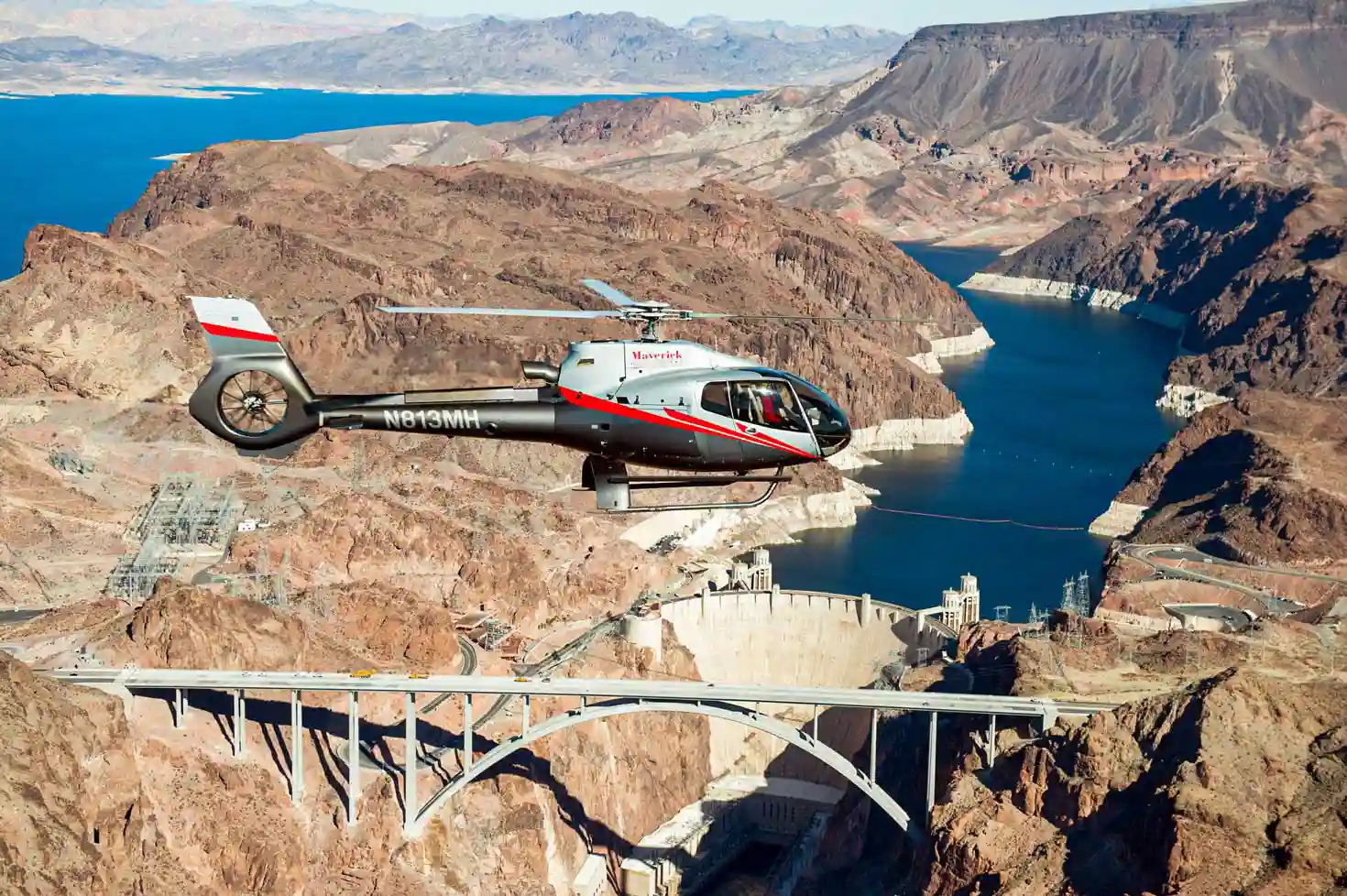 Hoover dam helicopter flight