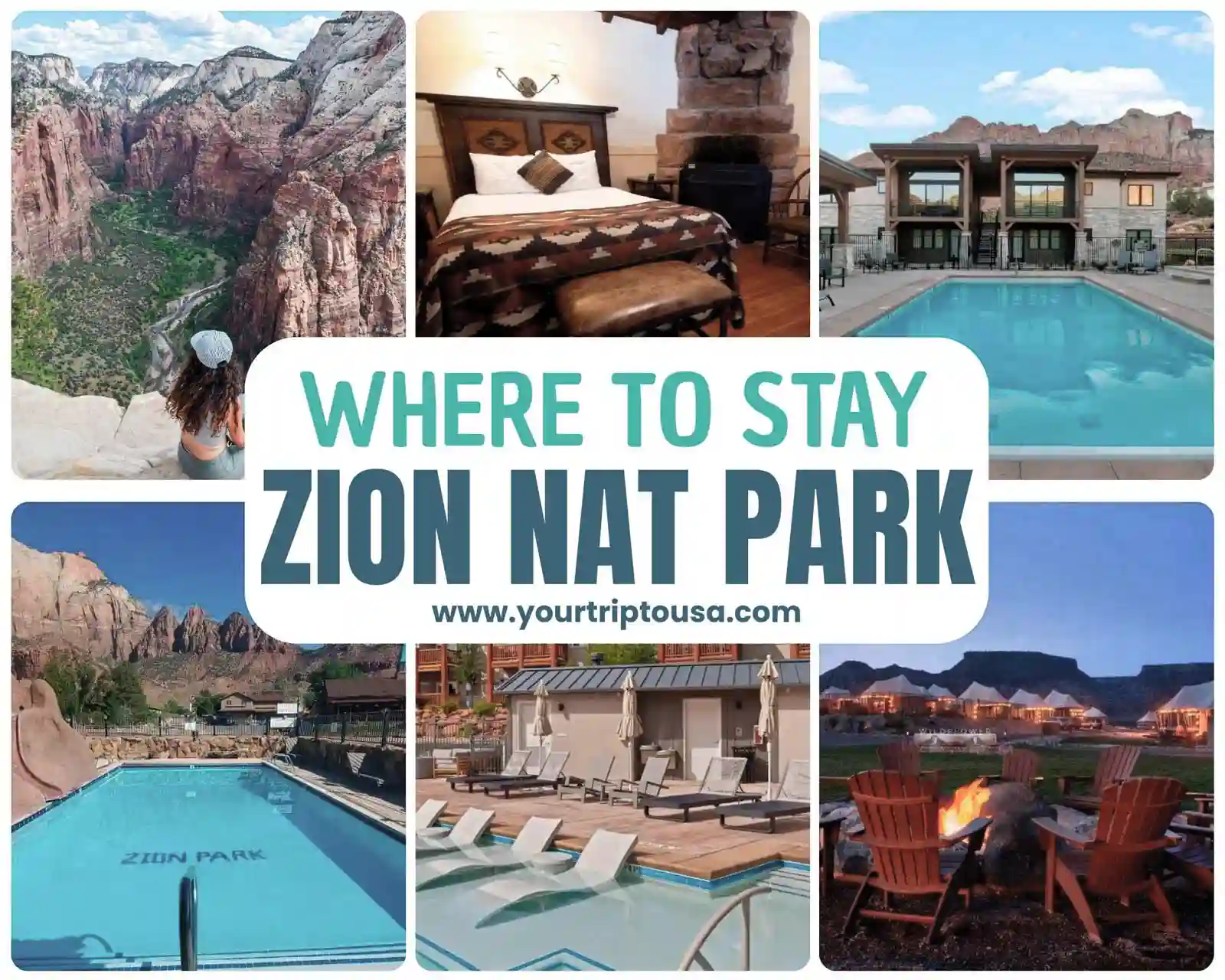 Accommodation in Zion National Park