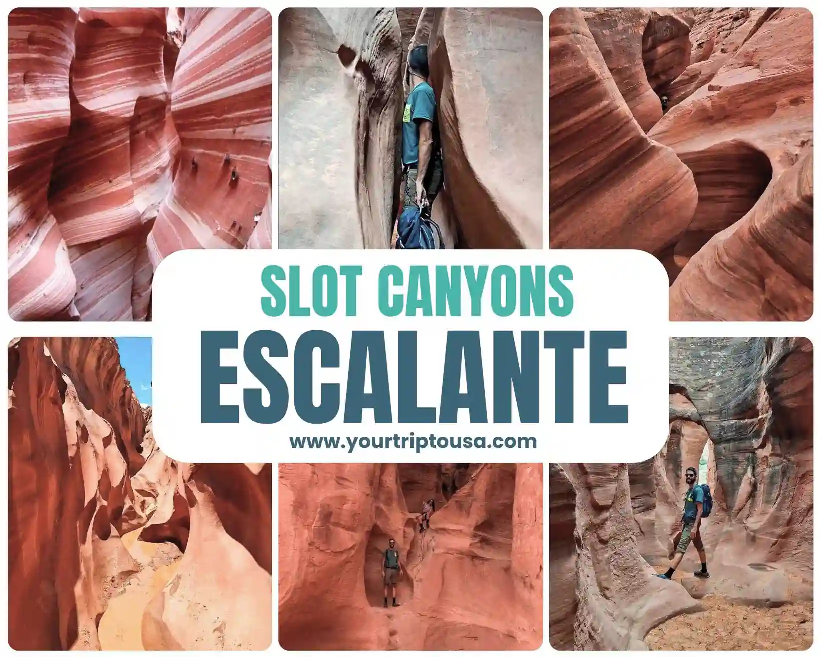 Mejores slot canyons Escalante