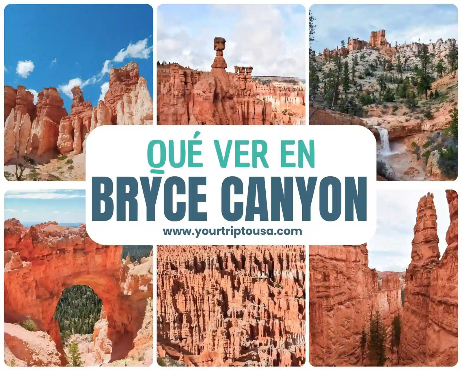 Qué ver en Bryce Canyon