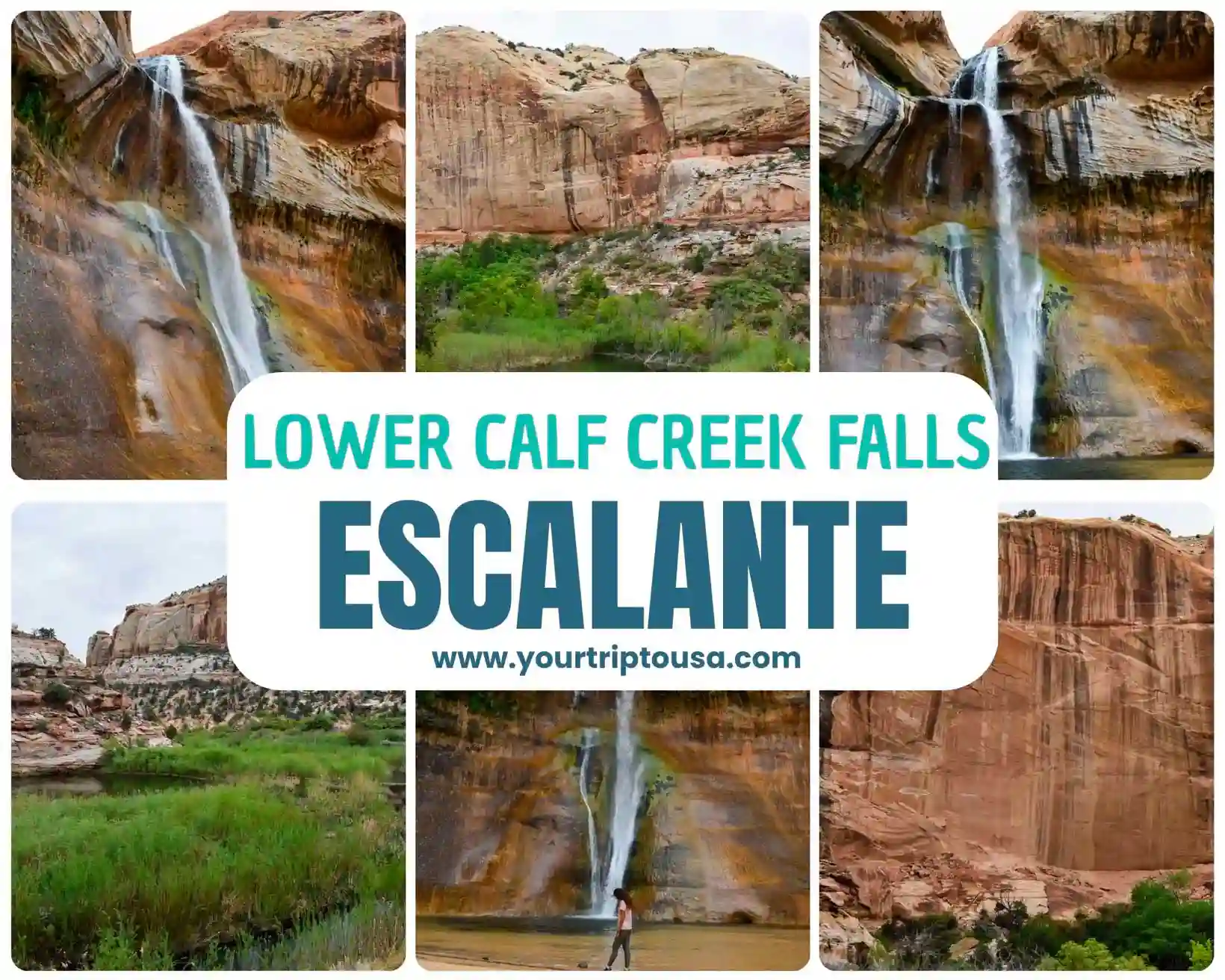Trekking a Lower Calf Creek Falls