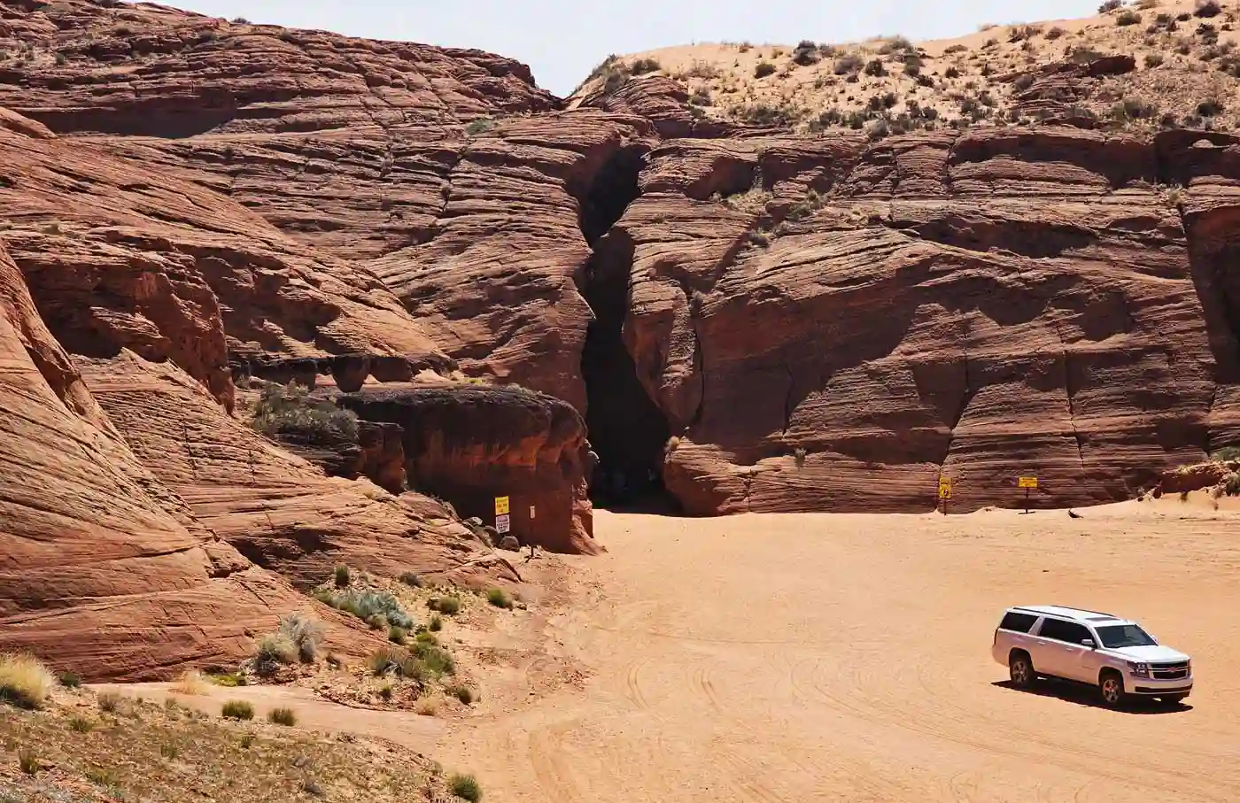 Upper Antelope Canyon entrance
