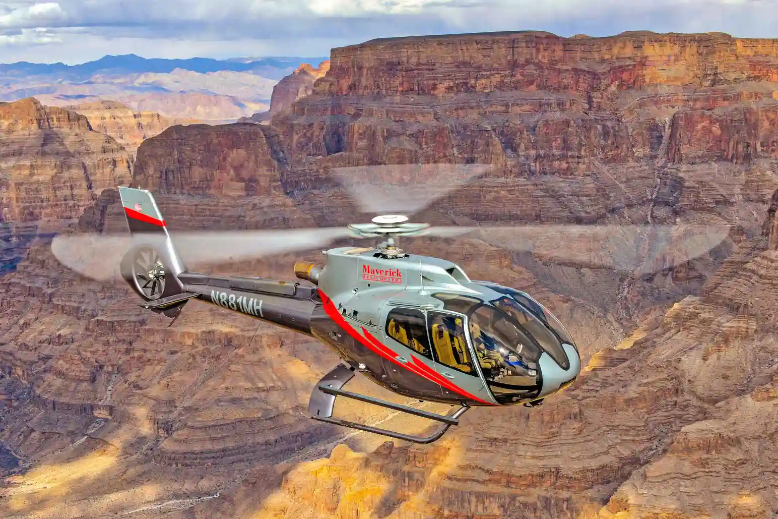 Tour en helicóptero por el West Rim del Gran Cañón
