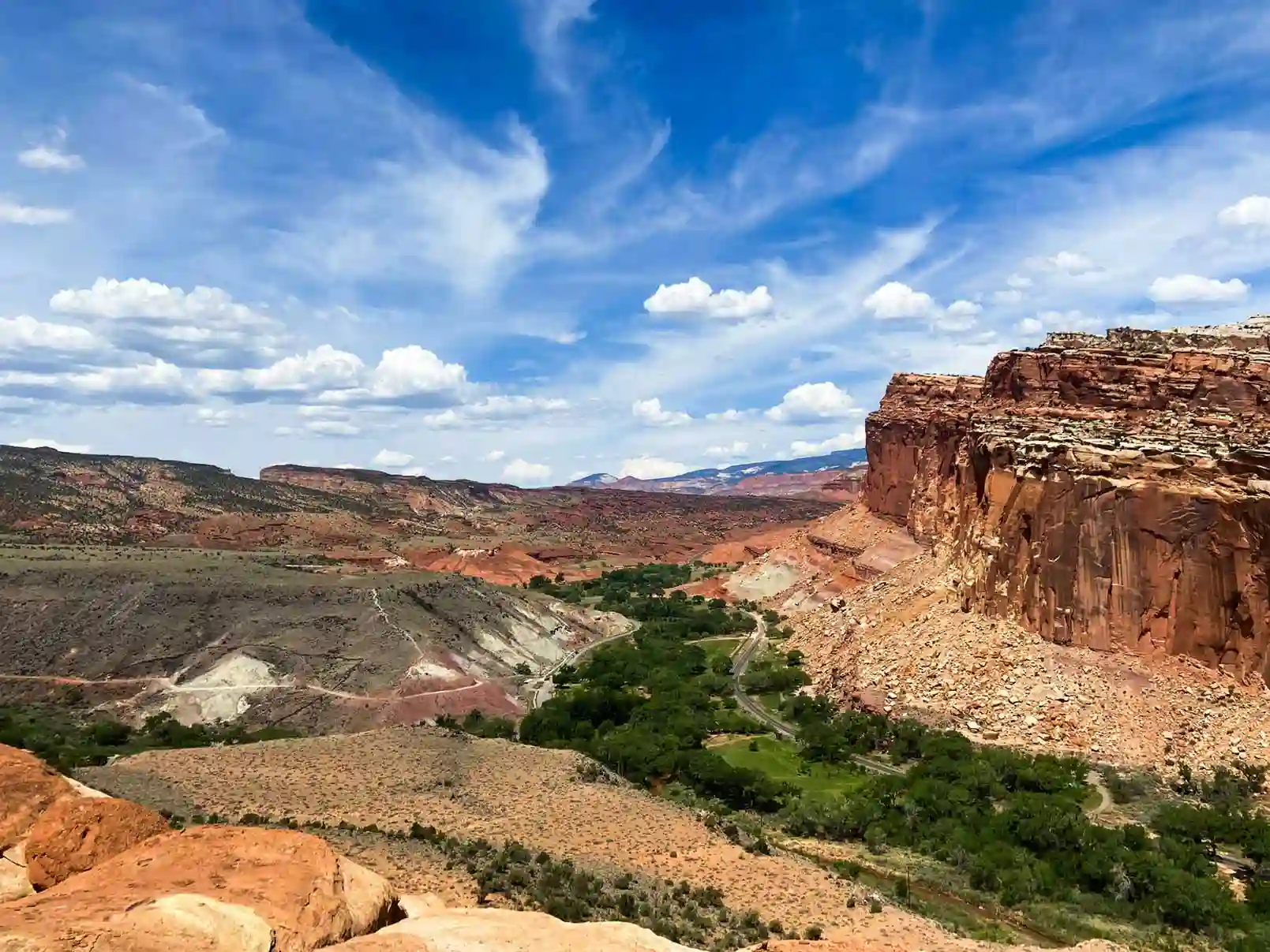 Cohab Canyon Overlook, Capitol Reef