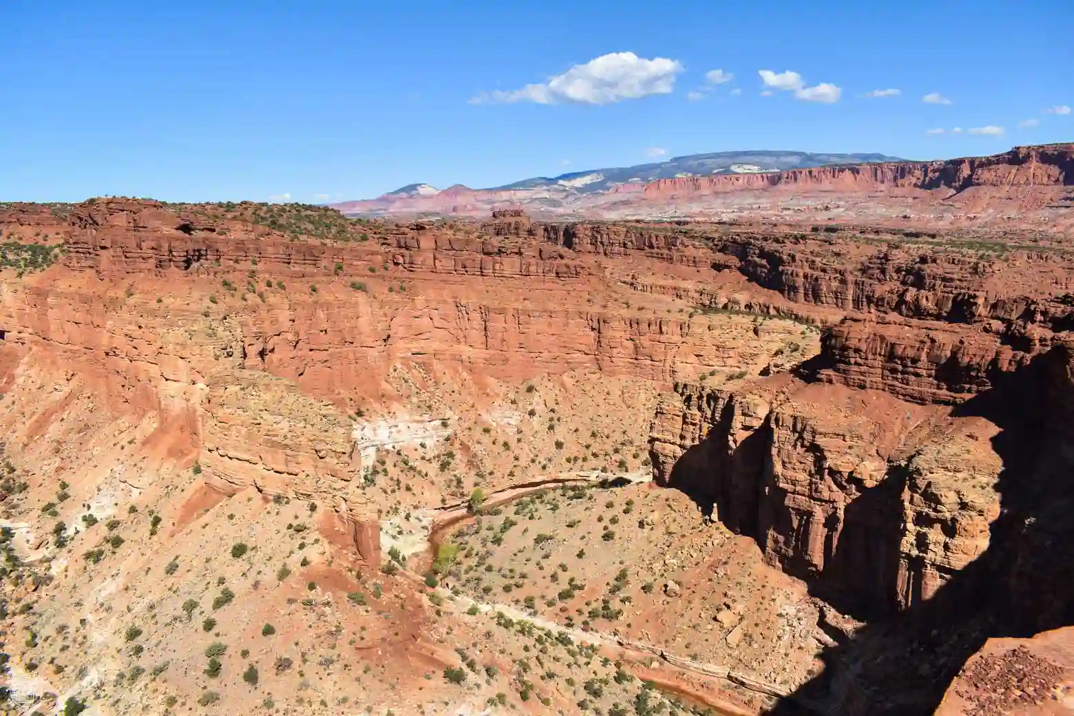 Goosenecks Overlook, Capitol Reef