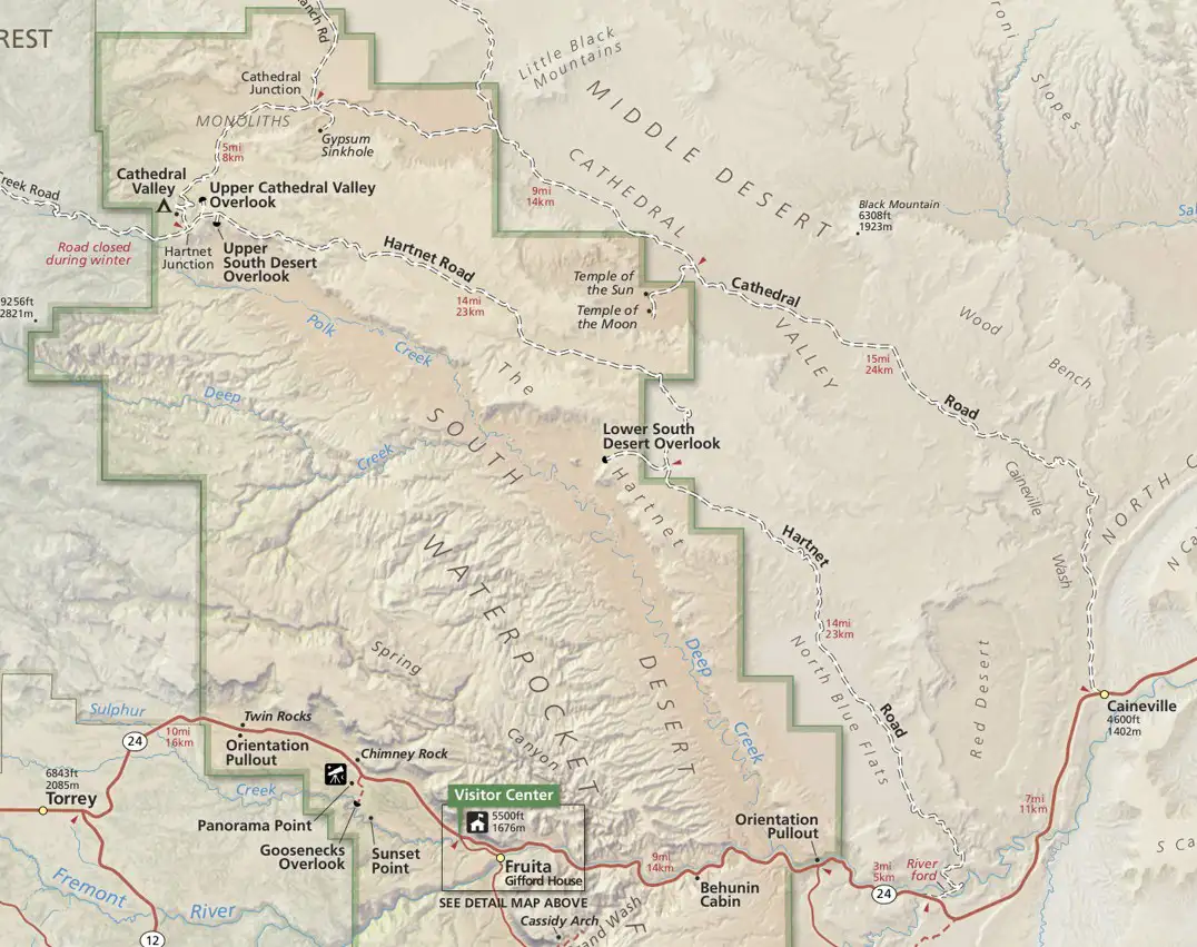 North Loop, Capitol Reef National Park