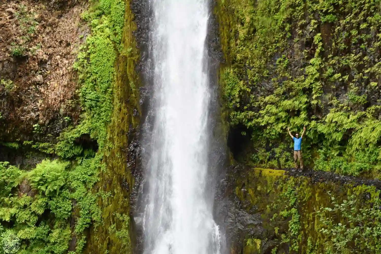 Cascada en Columbia River, Oregón