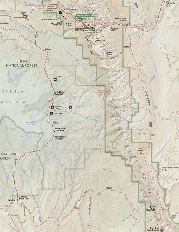 South Loop, Capitol Reef National Park